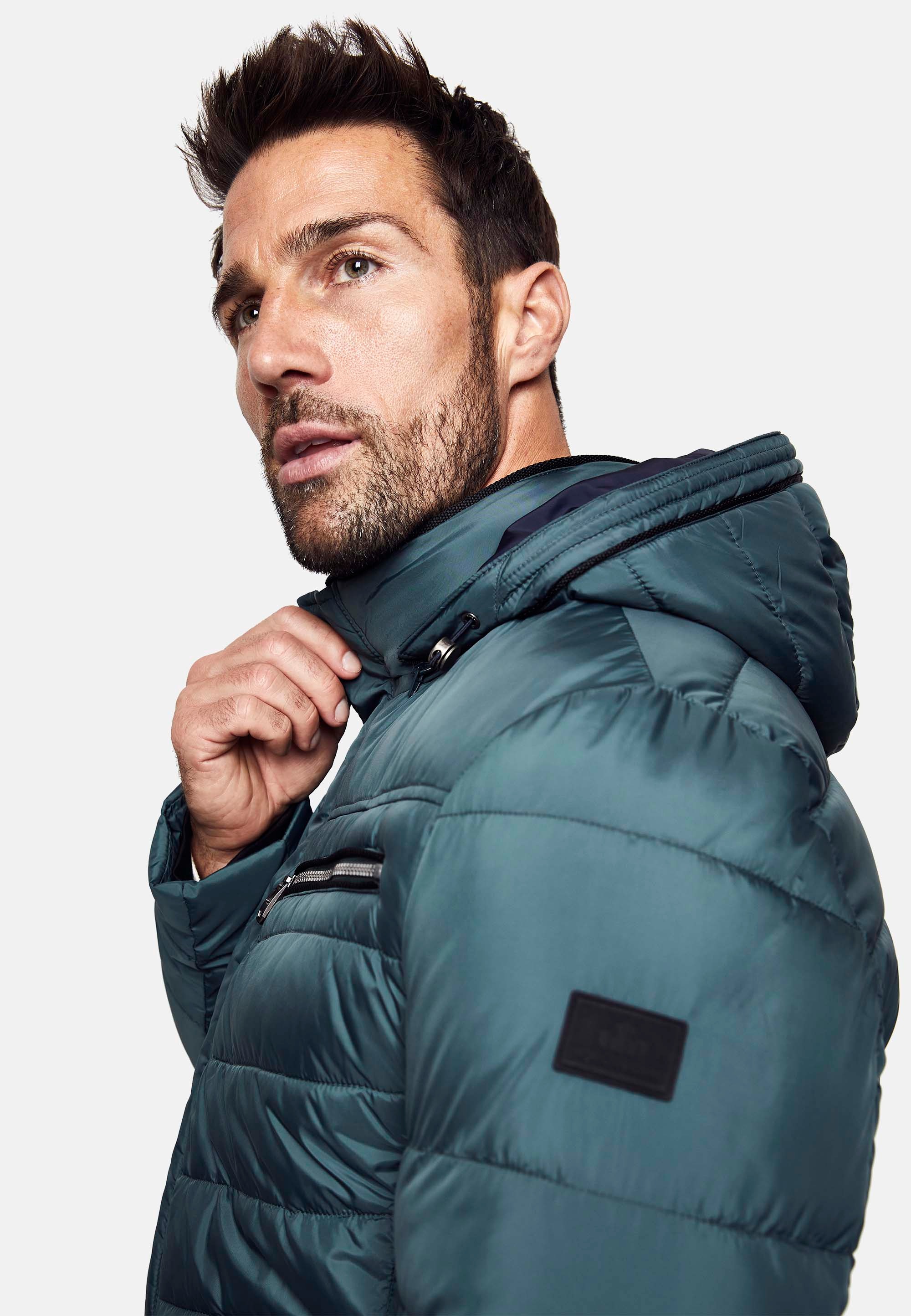 New Canadian Steppjacke »Lightwear-Stepp Jacke« mit abnehmbarer Kapuze SV10096