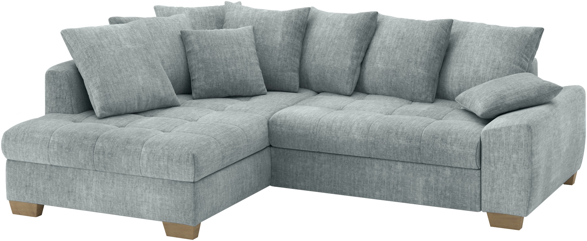 Mr. Couch Ecksofa "Nikita II, L-Form", Wahlweise mit Bettfunktion, Bettkast günstig online kaufen
