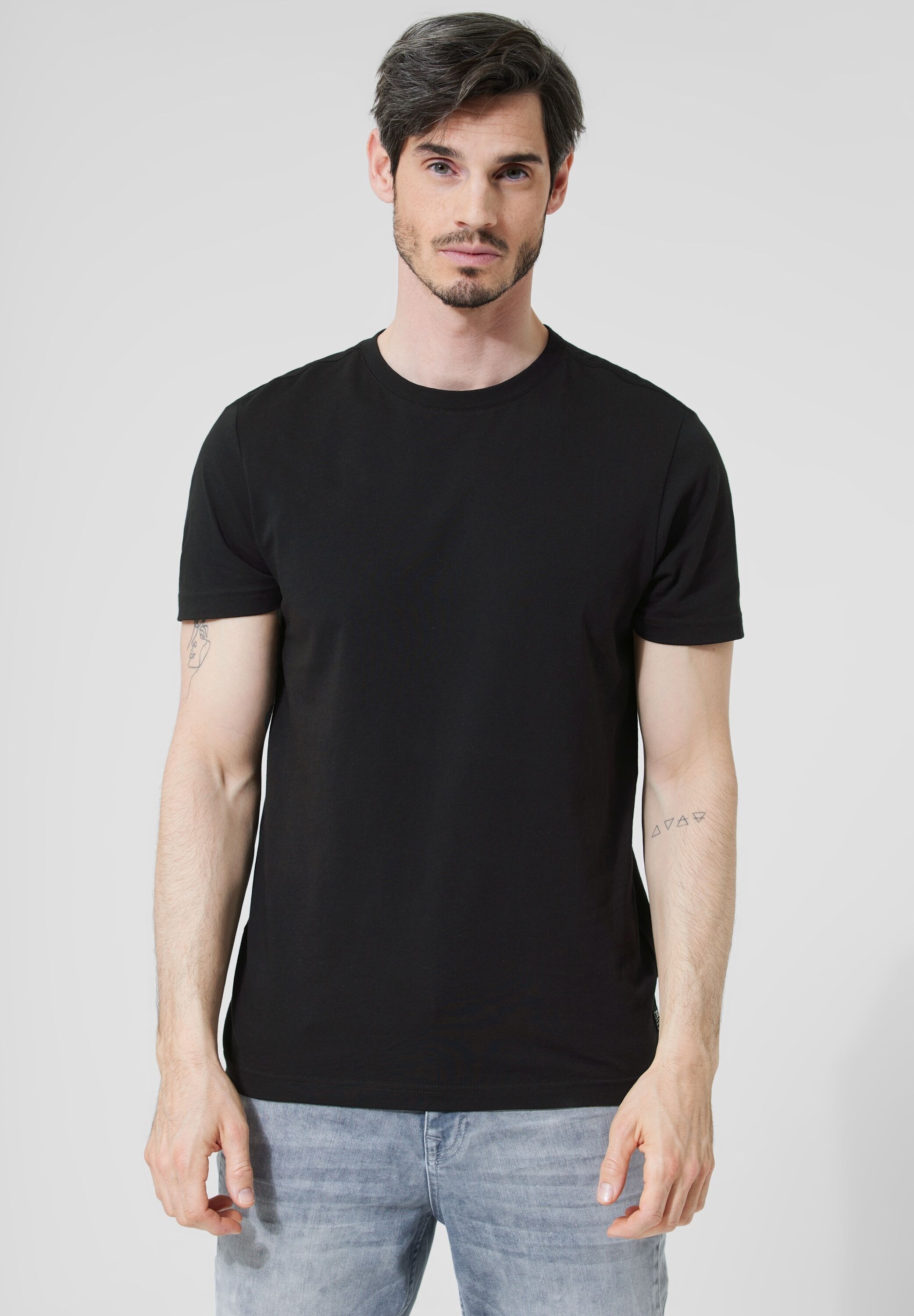STREET ONE MEN T-Shirt, Rundhalsausschnitt