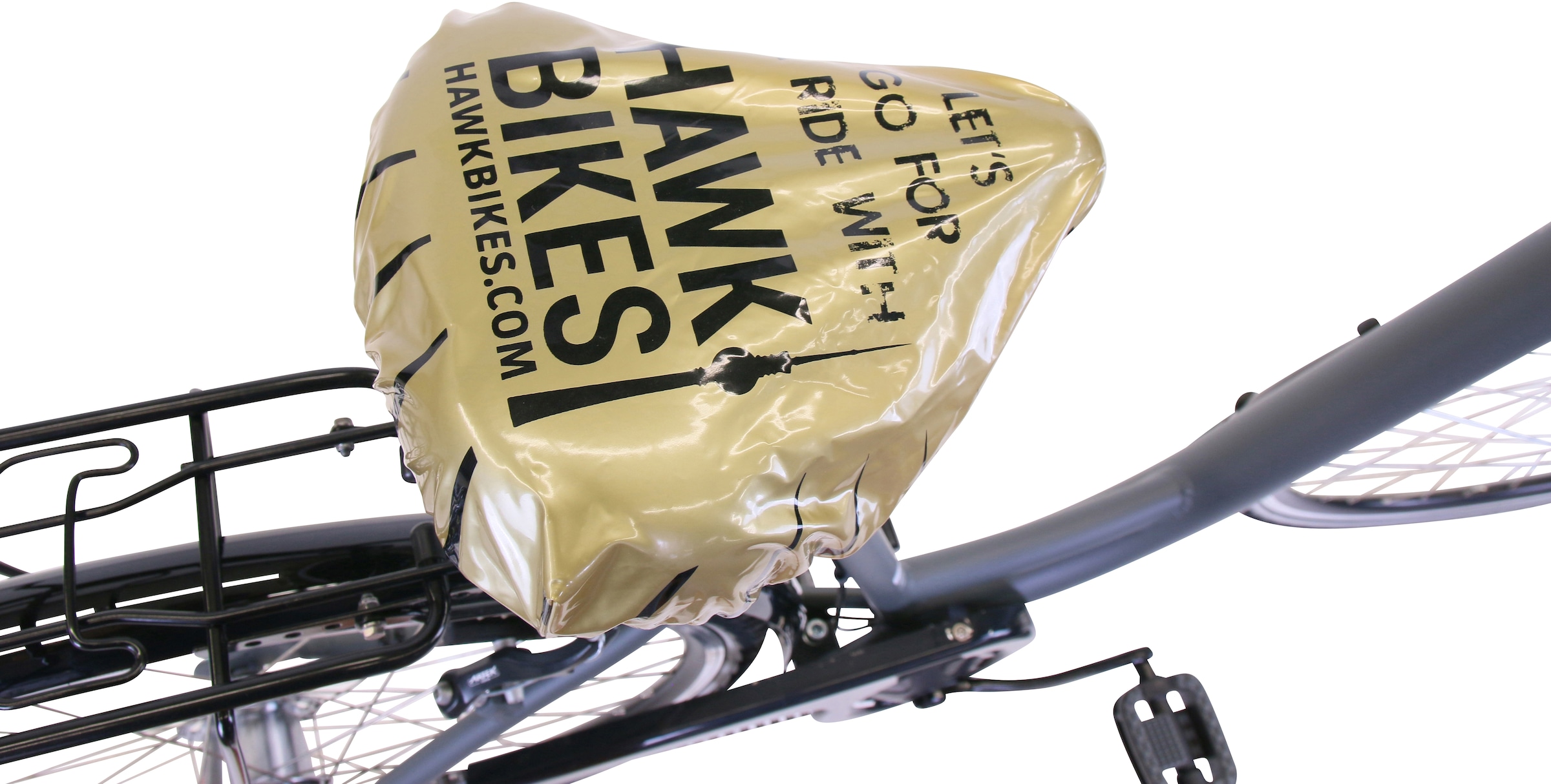 HAWK Bikes Cityrad »HAWK City Wave Deluxe Grey«, 7 Gang, Shimano, Nexus Schaltwerk