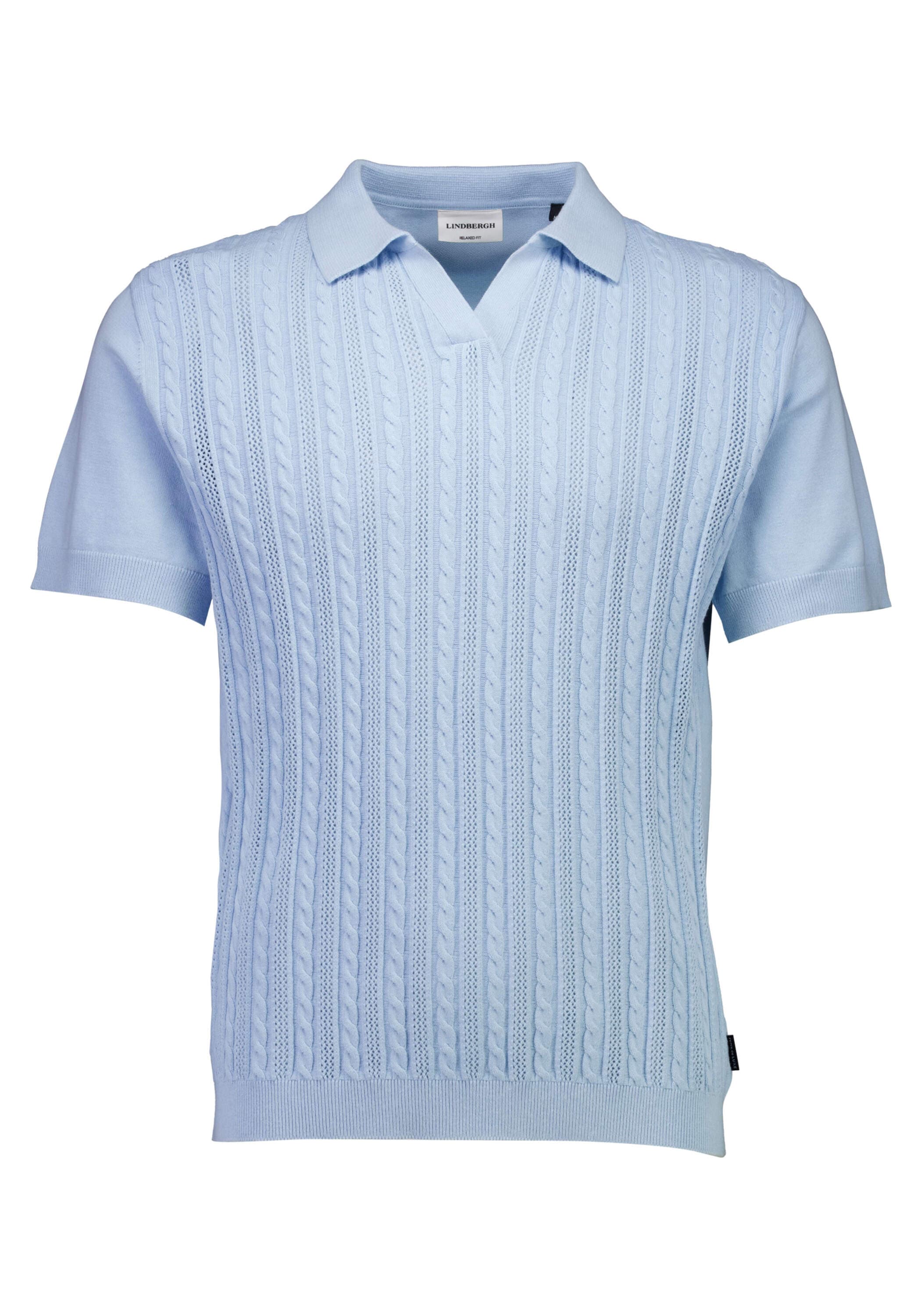 LINDBERGH Langarm-Poloshirt "Poloshirt (Langarm) Relaxed Fit"