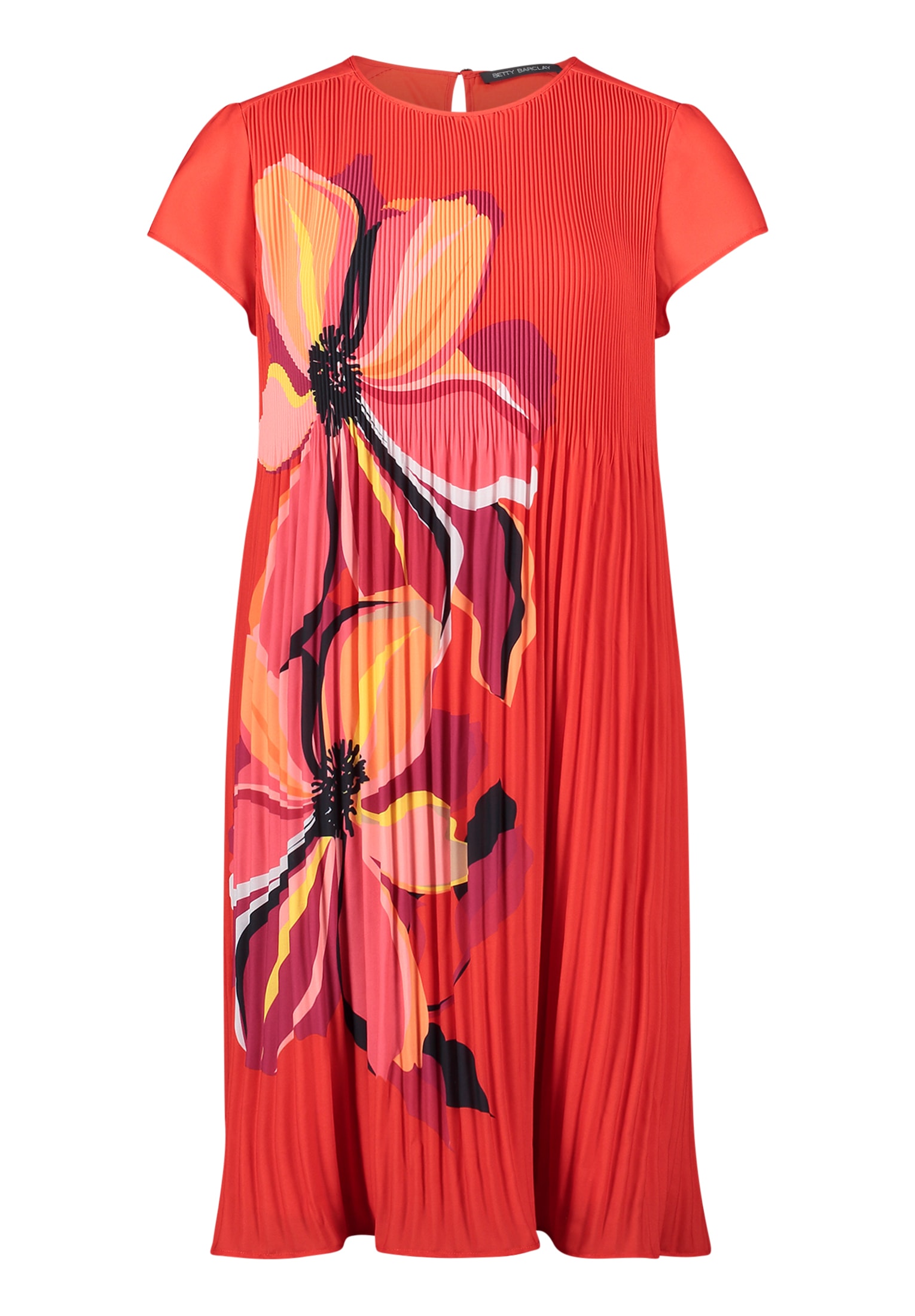 Betty Barclay Plisseekleid »Damen kurzarm« Ohne Tasche