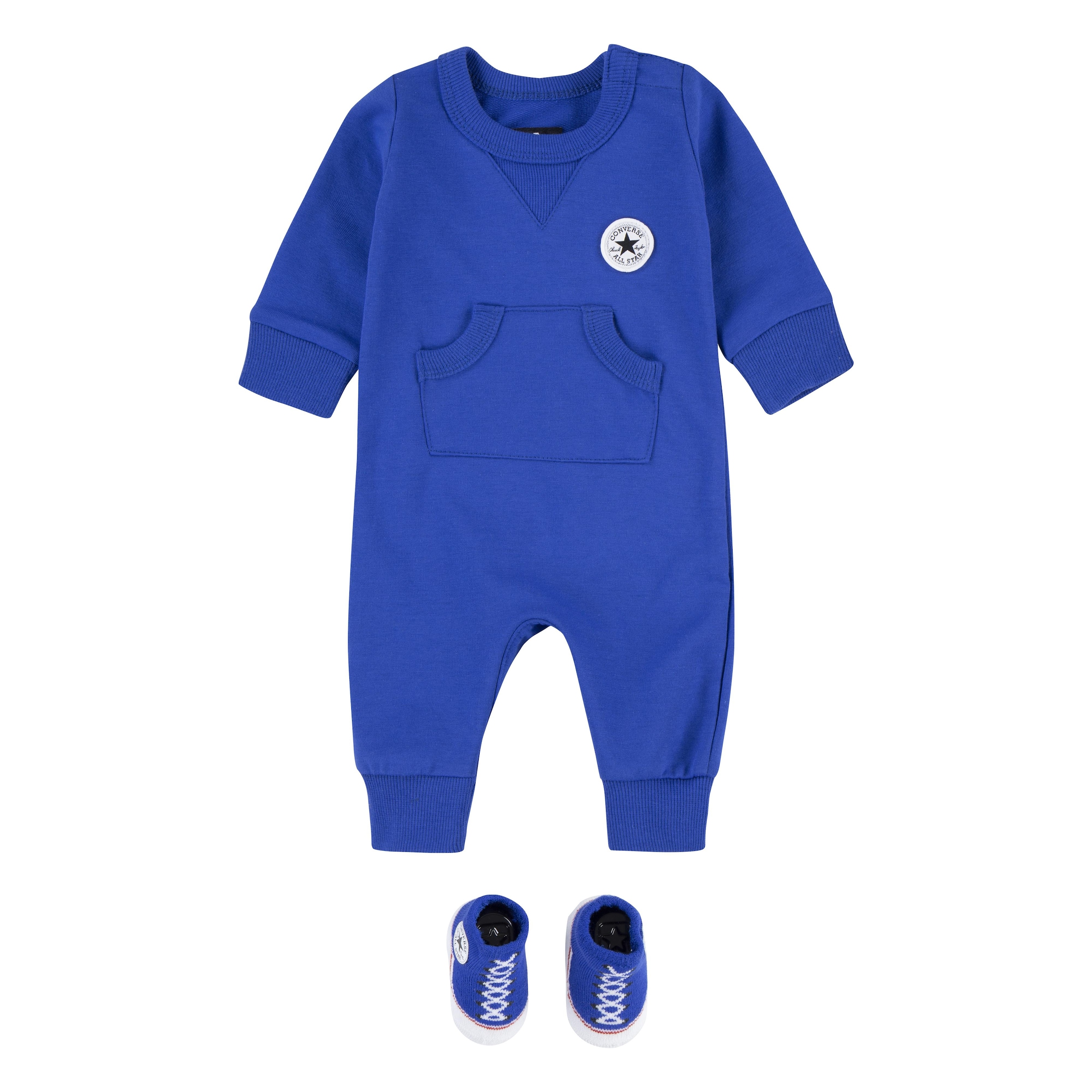 Converse Strampler "LIL CHUCK COVERALL W/ SOCK BOOTIE S", (Set)