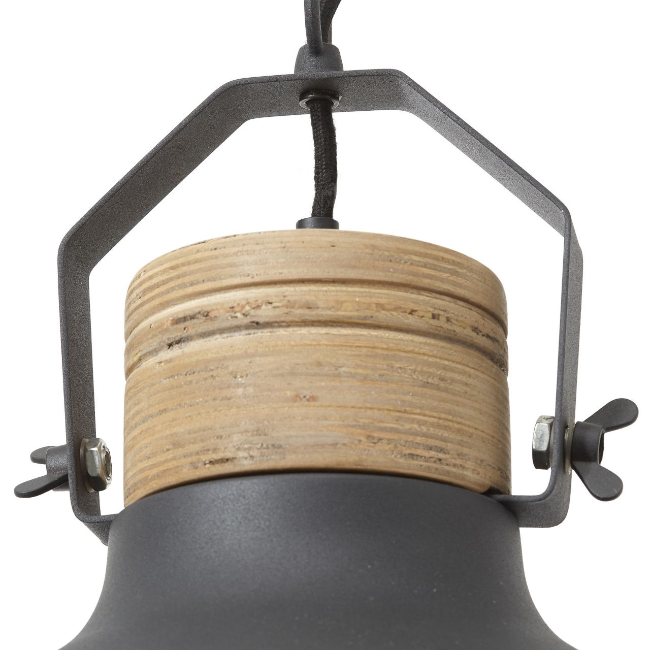 Brilliant Pendelleuchte »Emma«, 1 flammig, Leuchtmittel E27 | ohne Leuchtmittel, Hängelampe 33cm