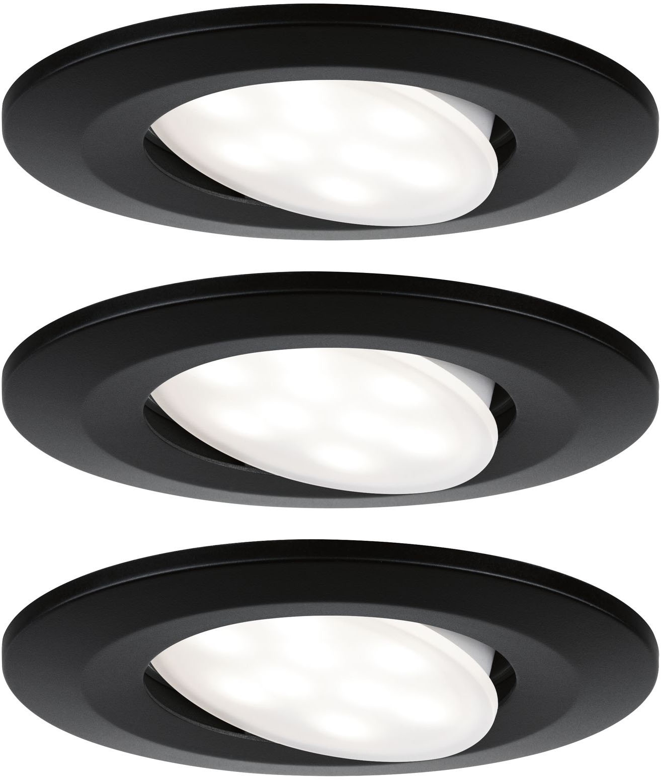 Paulmann LED Einbauleuchte »Calla«, 3er-Set, LED fest integriert