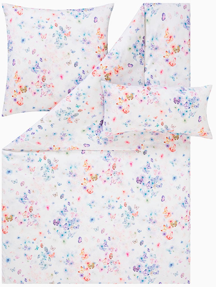 Estella Bettwäsche "Gabriela" 3 tlg. Mako-Satin, 100% Baumwolle günstig online kaufen