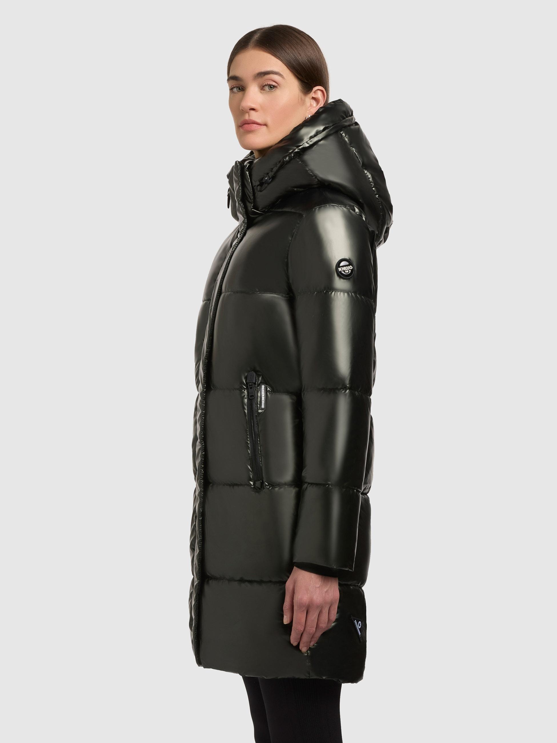 khujo Steppmantel "Haya Shiny-YM", Wasserdichter gesteppter Damen Winter Ku günstig online kaufen