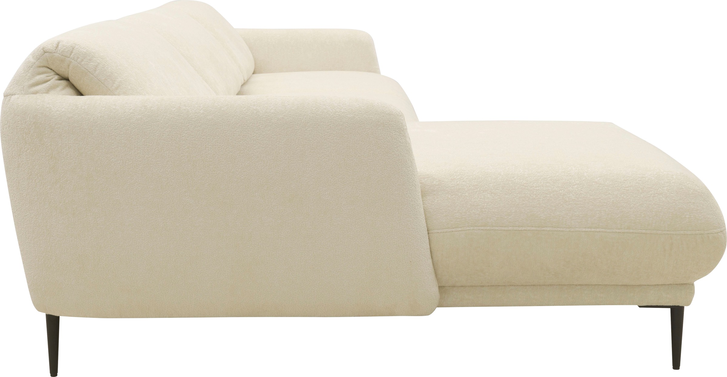 andas Ecksofa »Skovsende Sitzbreite 245 cm, Rückenlehne stufenlos hochklappbar für«, individuellen Sitzkomfort Kopfteilverstellung, L-Form