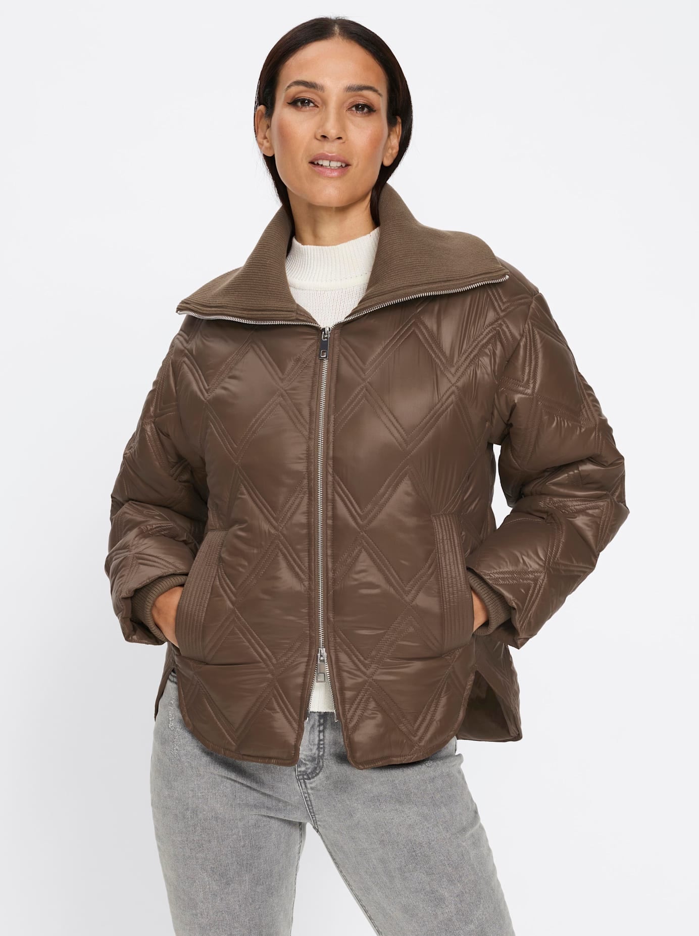 heine Steppjacke ohne Kapuze