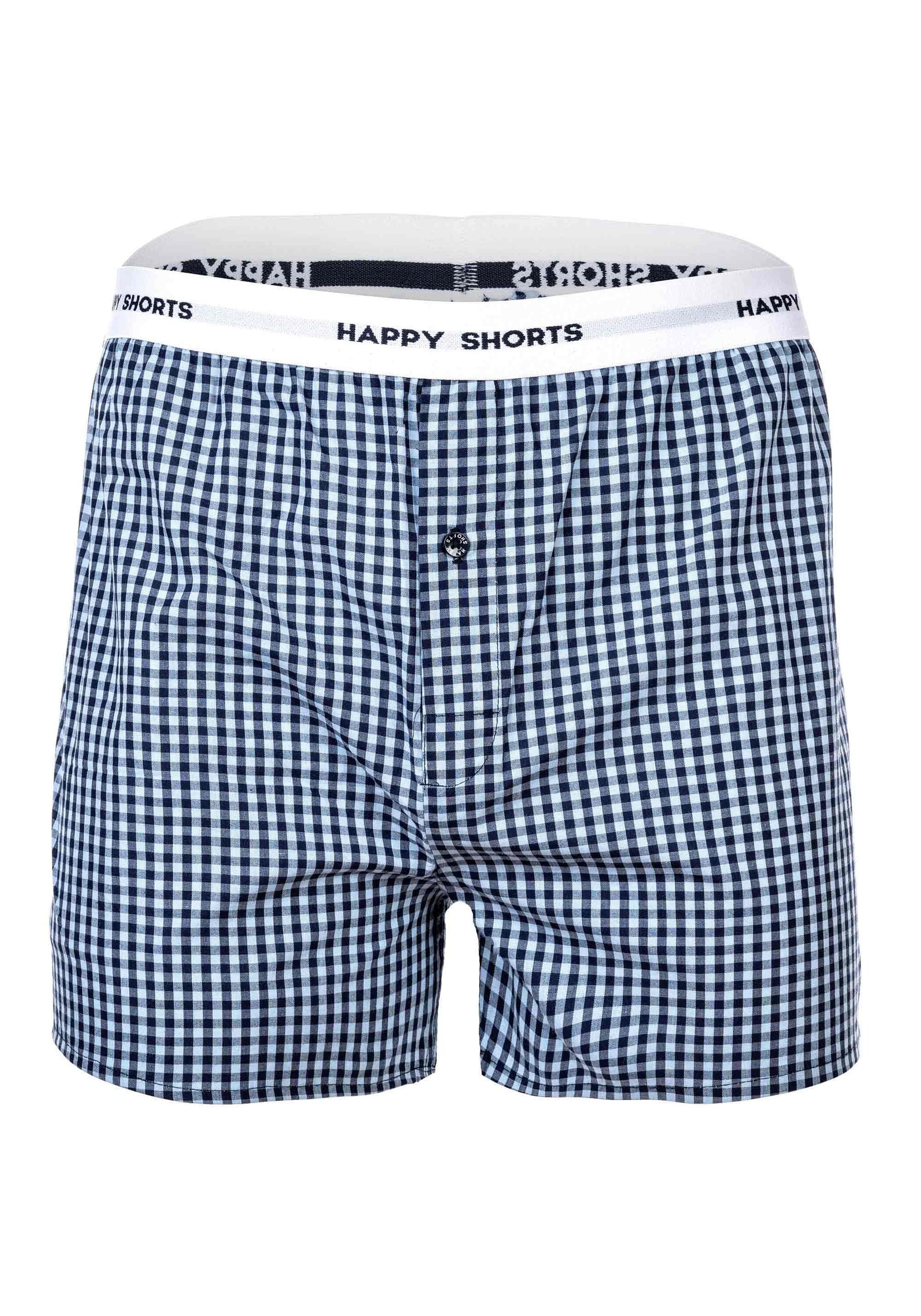 HAPPY SHORTS Webboxer »Web-Boxershorts 3er Pack«