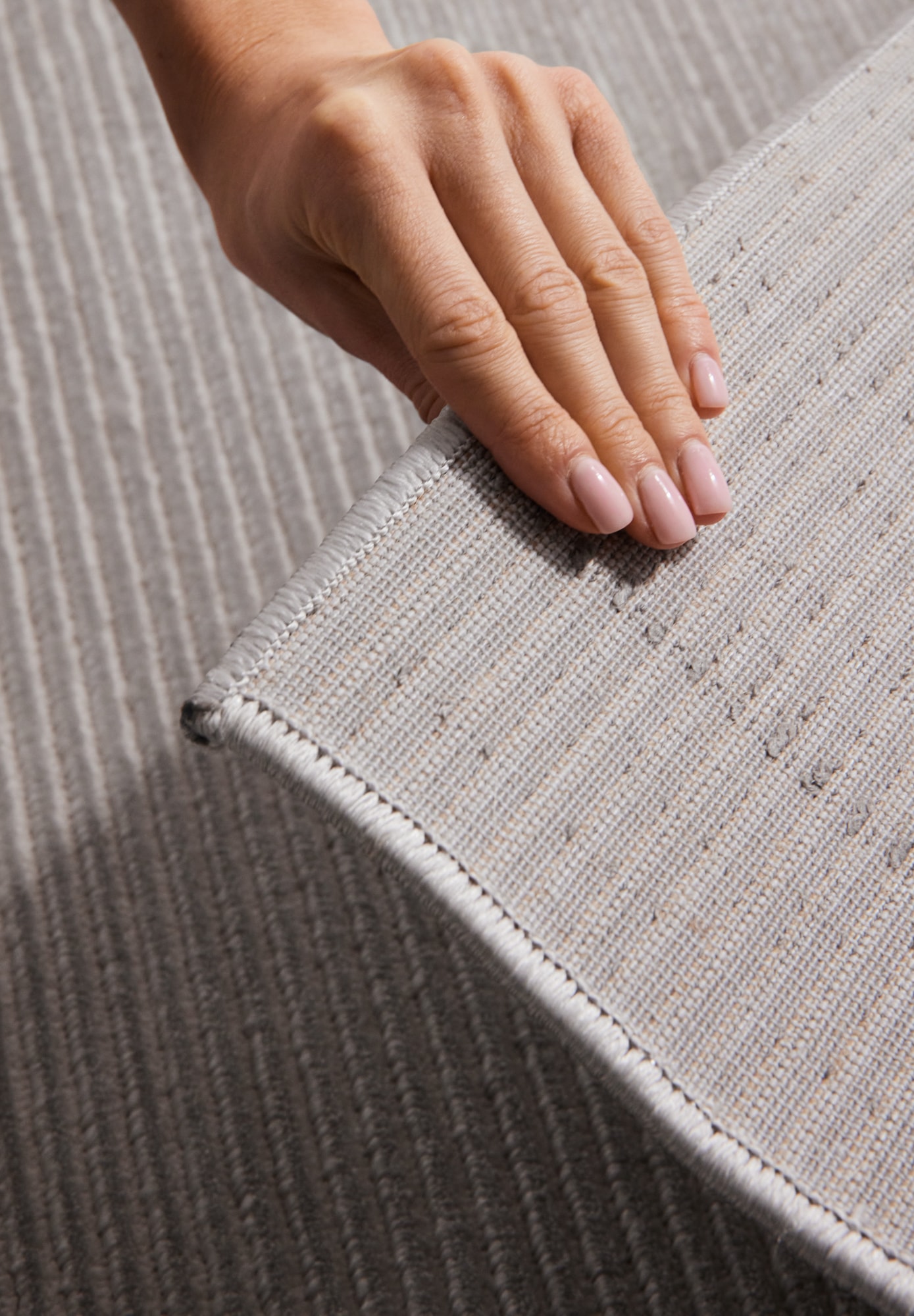 ELLE DECORATION Teppich »Dolomite«, rechteckig, 9 mm Höhe, Wohnzimmer, Schlafzimmer, Läufer, Hoch-Tief Effekt, Flur, Glanz