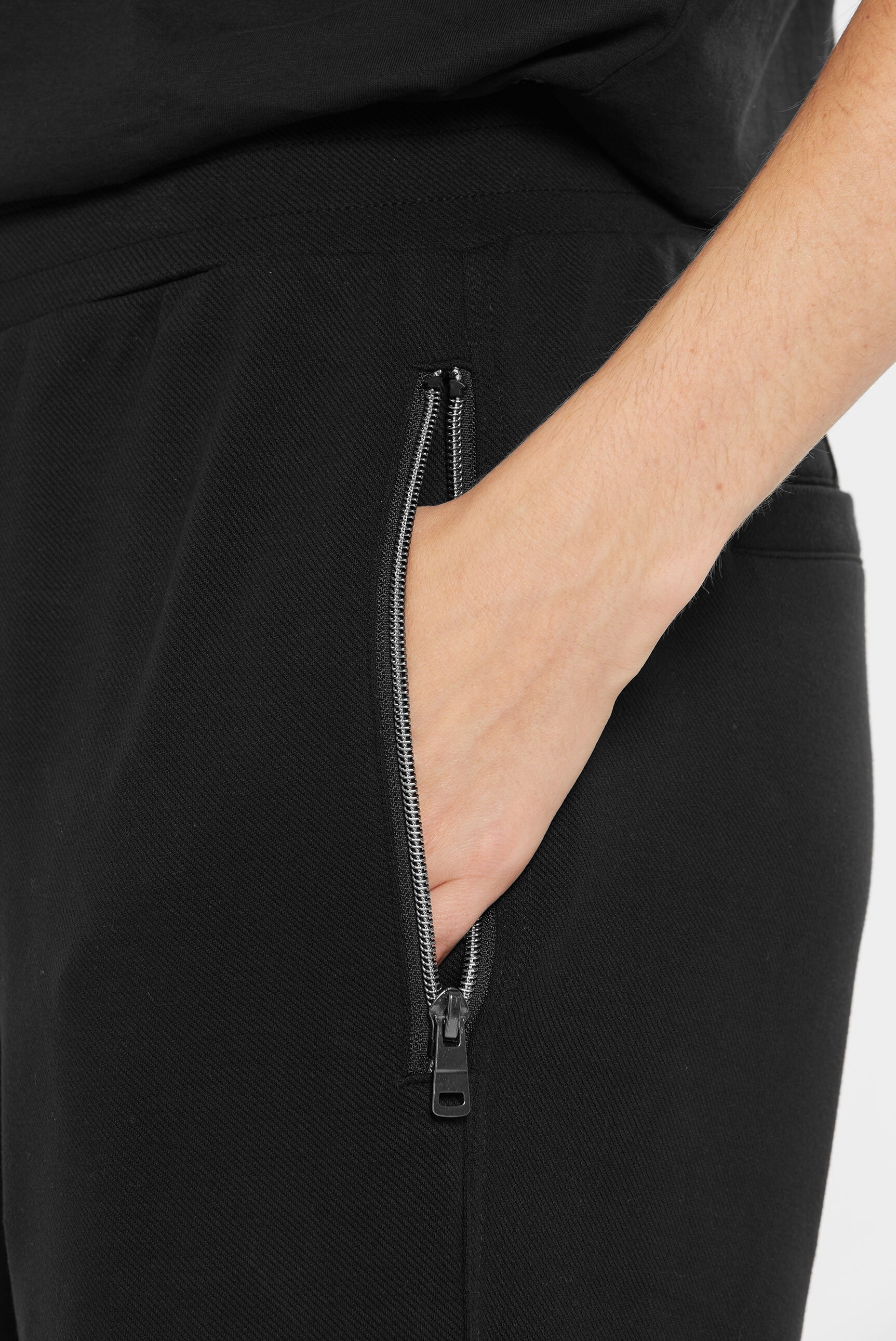 SENSES.THE LABEL Bundfaltenhose, mit Elastikbund