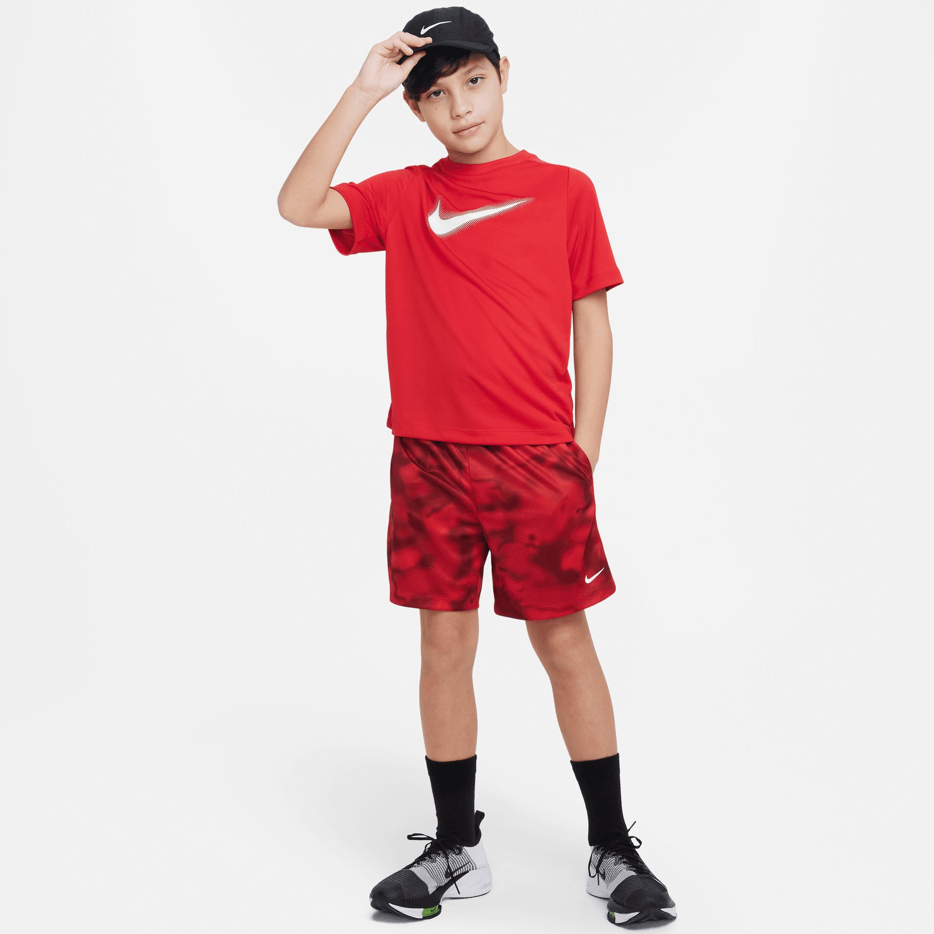 Nike Trainingsshirt »DRI-FIT MULTI+ BIG KIDS' (BOYS') GRAPHIC TRAINING TOP«