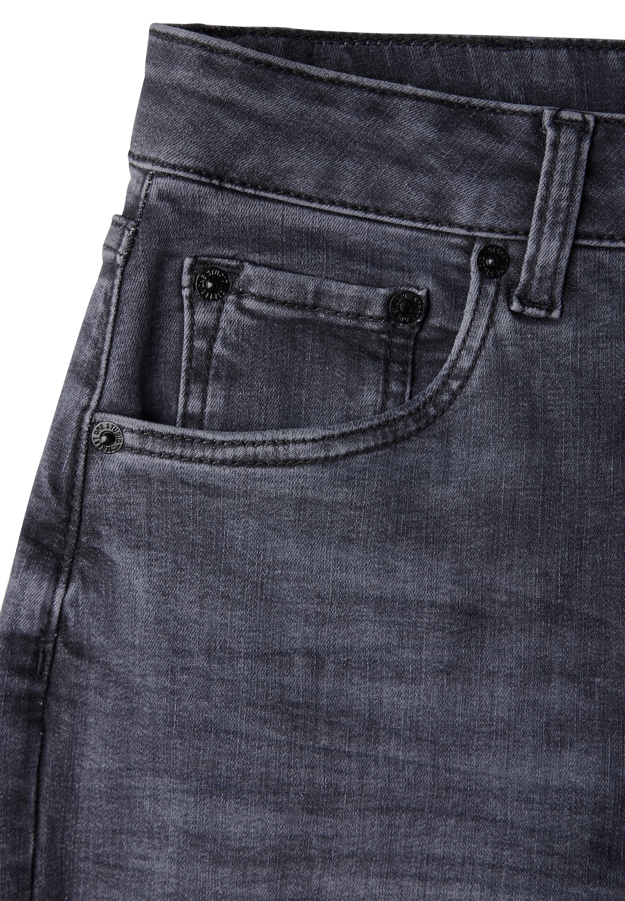STREET ONE STUDIO Weite Jeans, 5-Pocket-Style