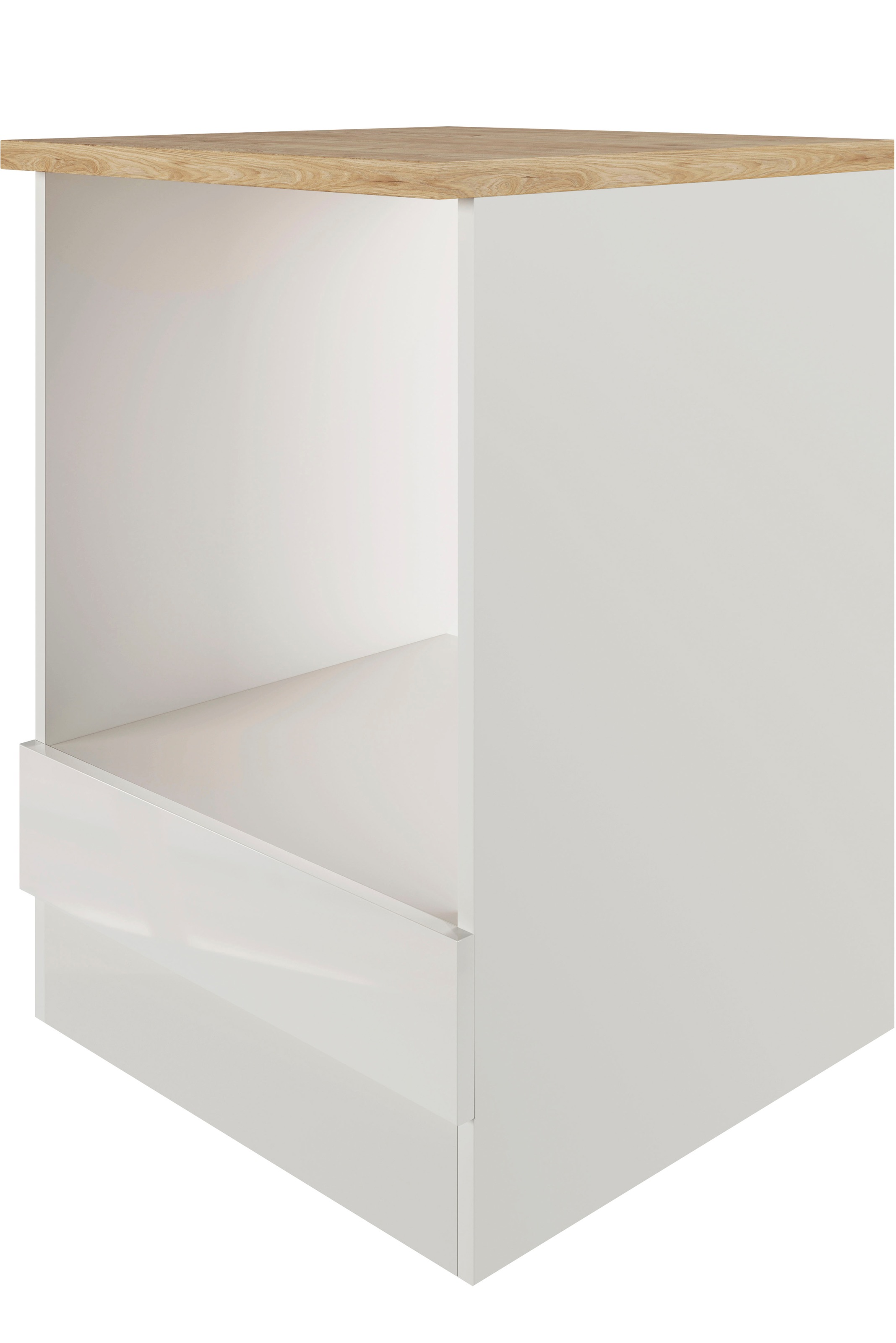 Flex-Well Herdumbauschrank »Lund«, (B x H x T) 60 x 85 x 60 cm, mit Nische für Standard-Einbauherd
