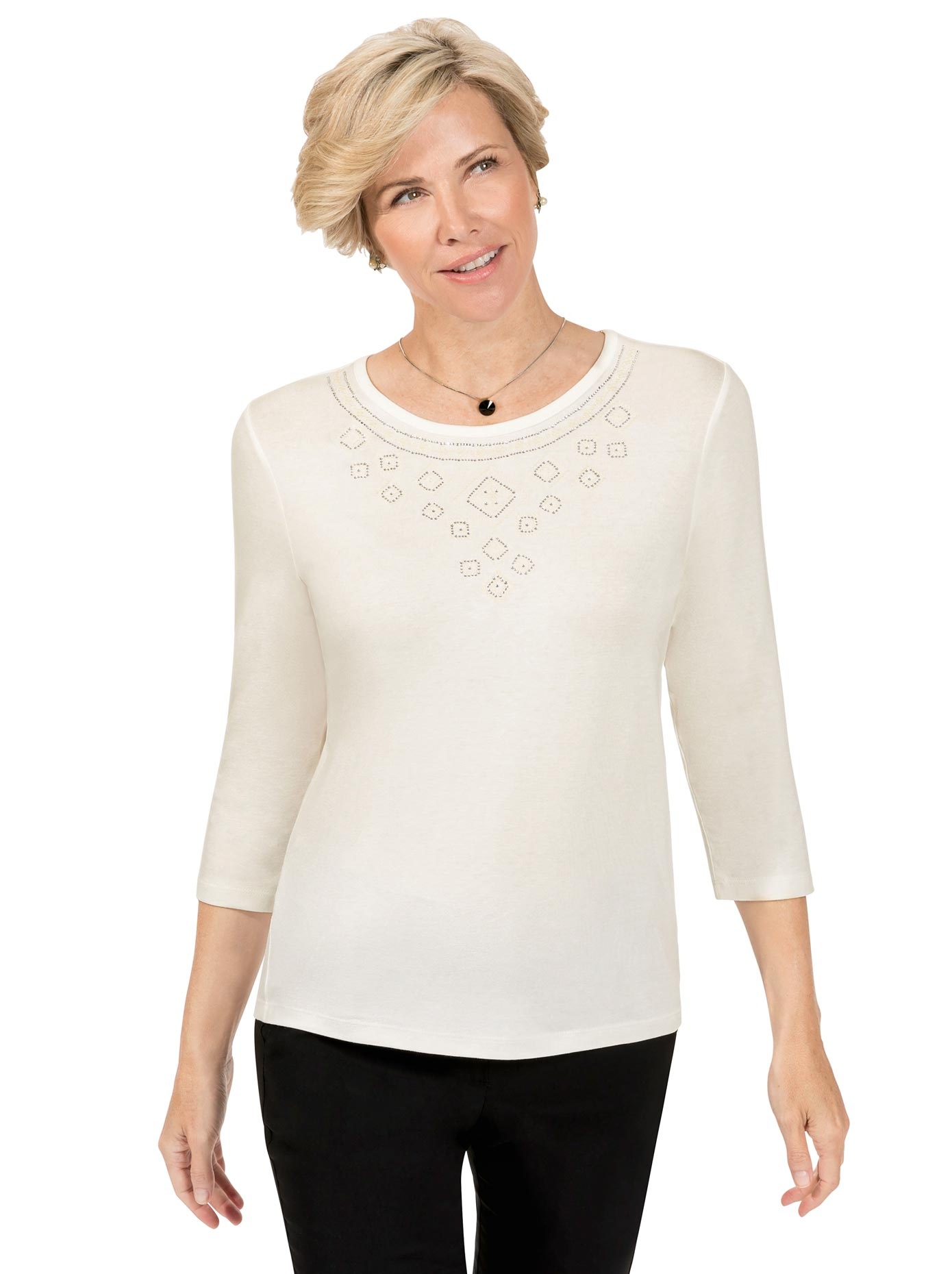 Classic 3/4-Arm-Shirt »Shirt« (1 tlg.)