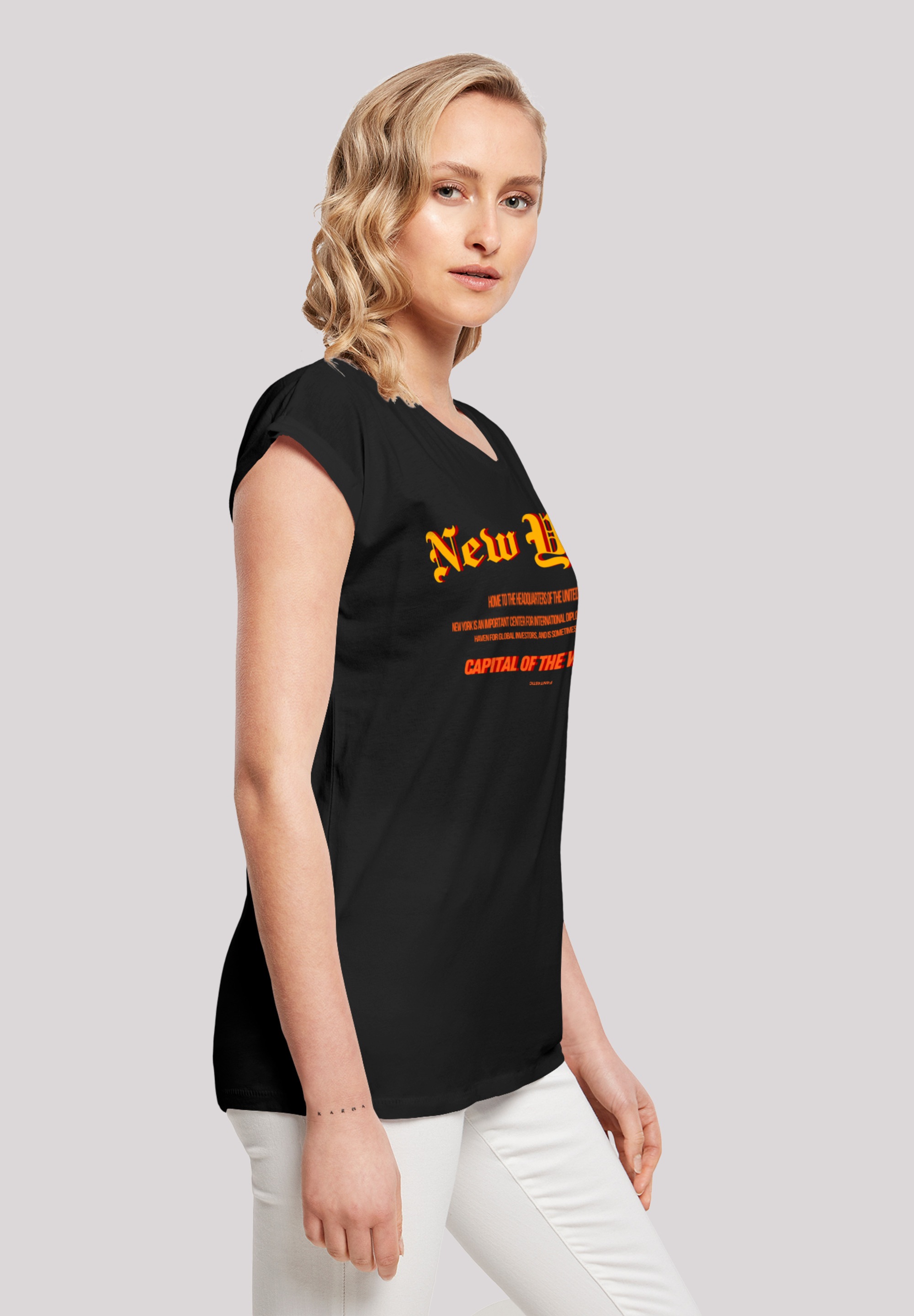 F4NT4STIC T-Shirt »New York SHORT SLEEVE TEE«, Print