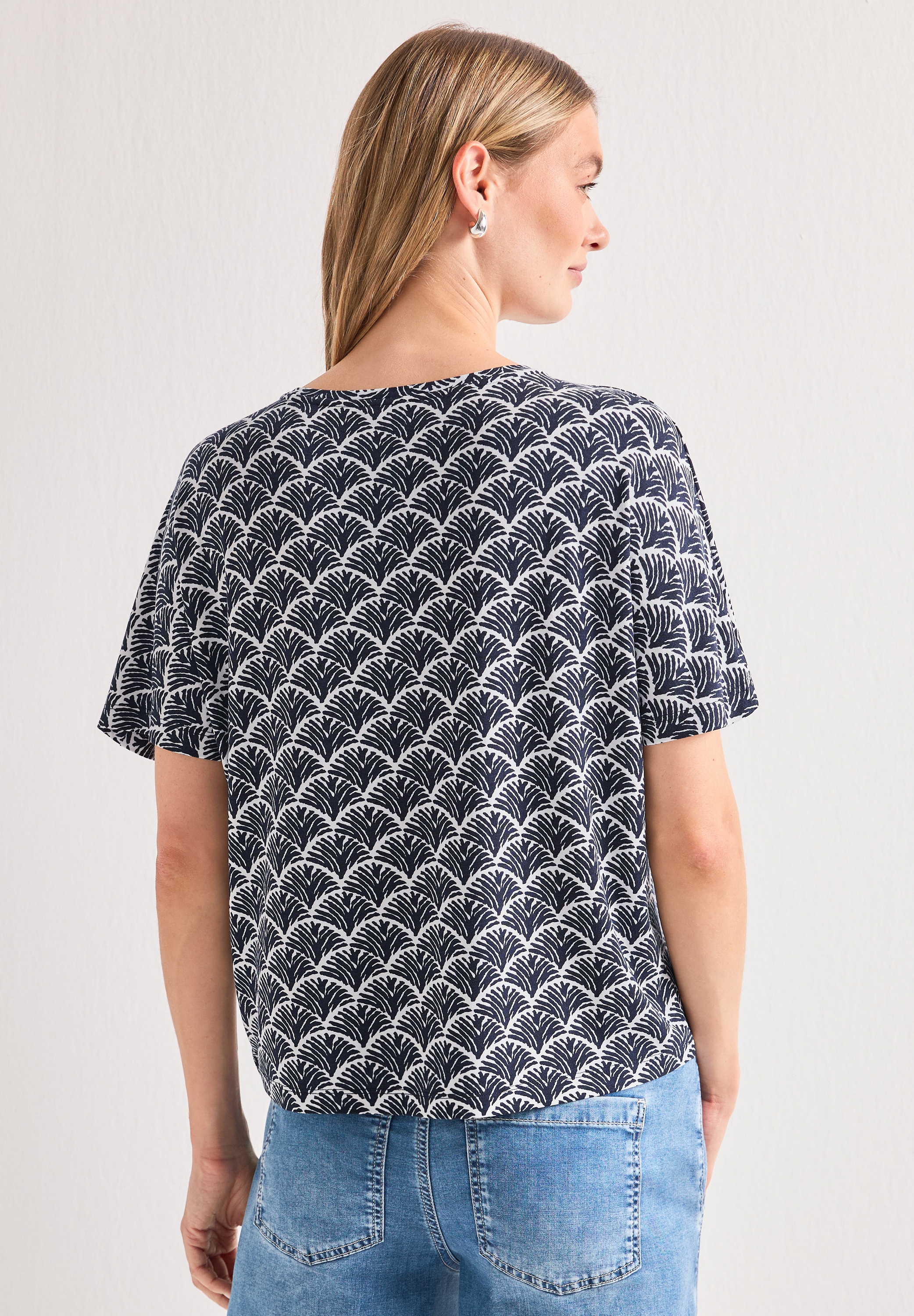 STREET ONE T-Shirt aus softer Viskose