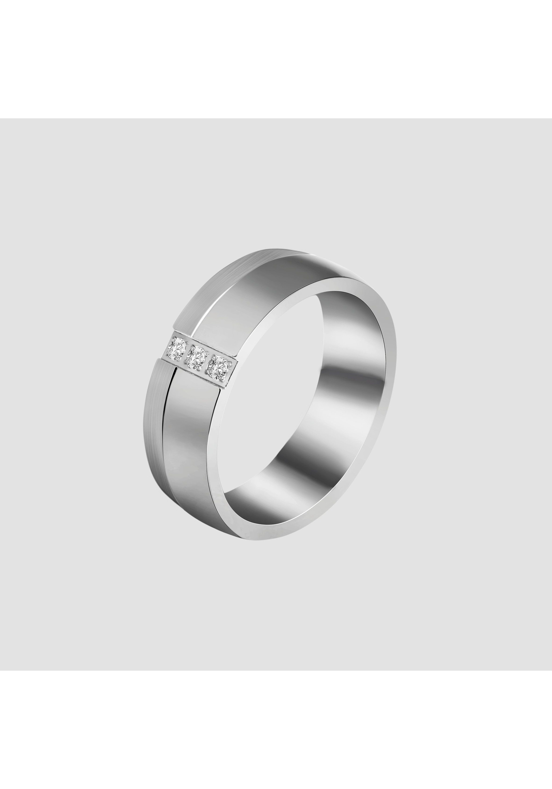 AKZENT Partnerring »Endless Happiness, silberfarbig, langlebig«