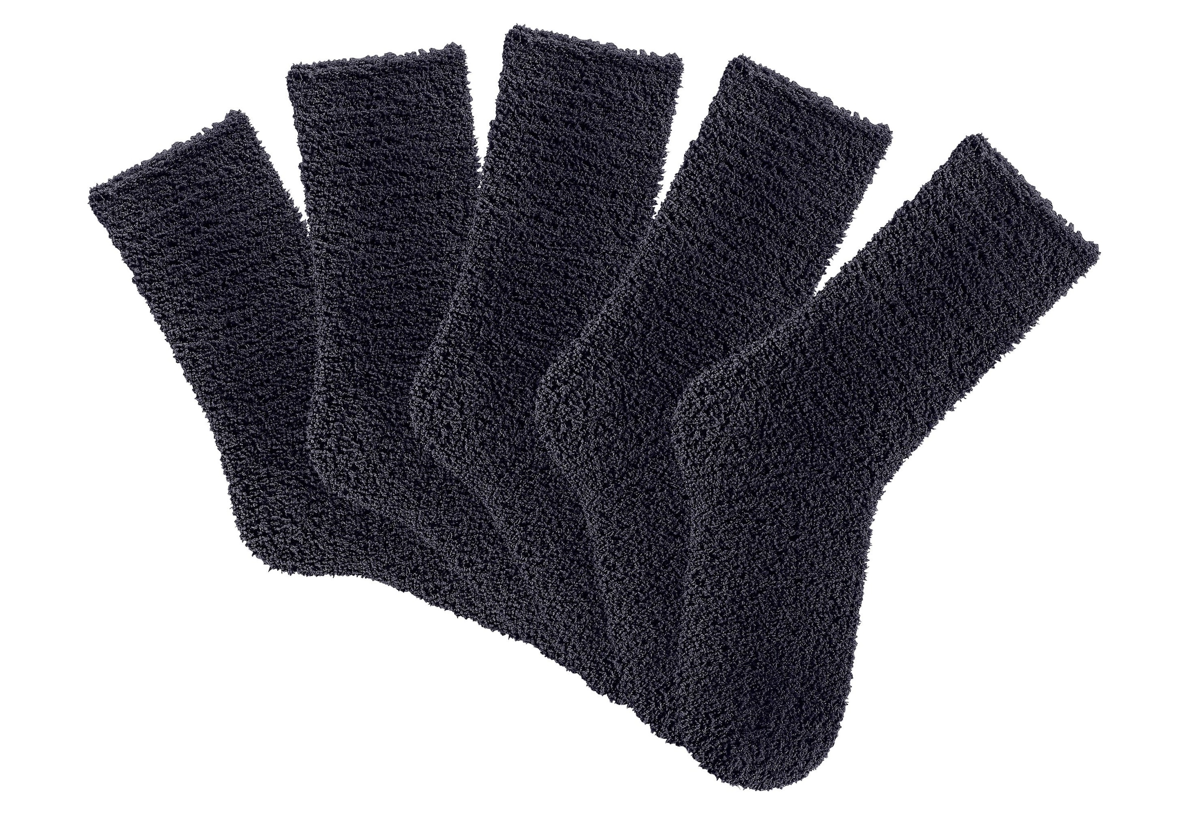 Lavana Kuschelsocken, (Packung, 5 Paar), ideal als Hausschuhersatz günstig online kaufen