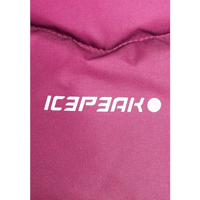 Icepeak Steppjacke »PIQEON JR - für Kinder«, mit Kapuze, Wasserabweisend &  Atmungsaktiv & Windabweisend auf Rechnung kaufen | BAUR