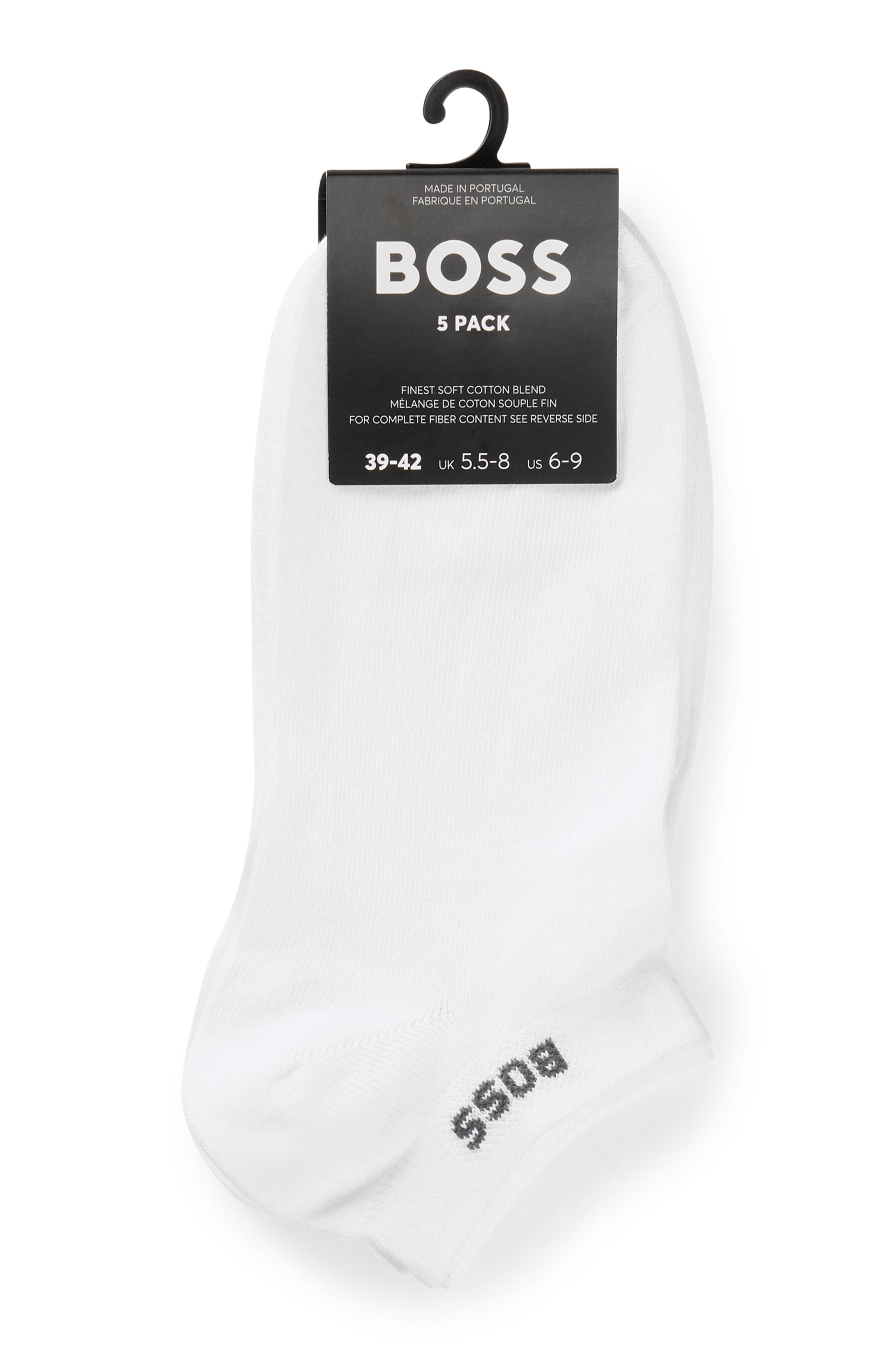 BOSS Sneakersocken »5P AS Logo CC W«, (Packung, 5 Paar, 5er), mit BOSS-Logoschriftzug