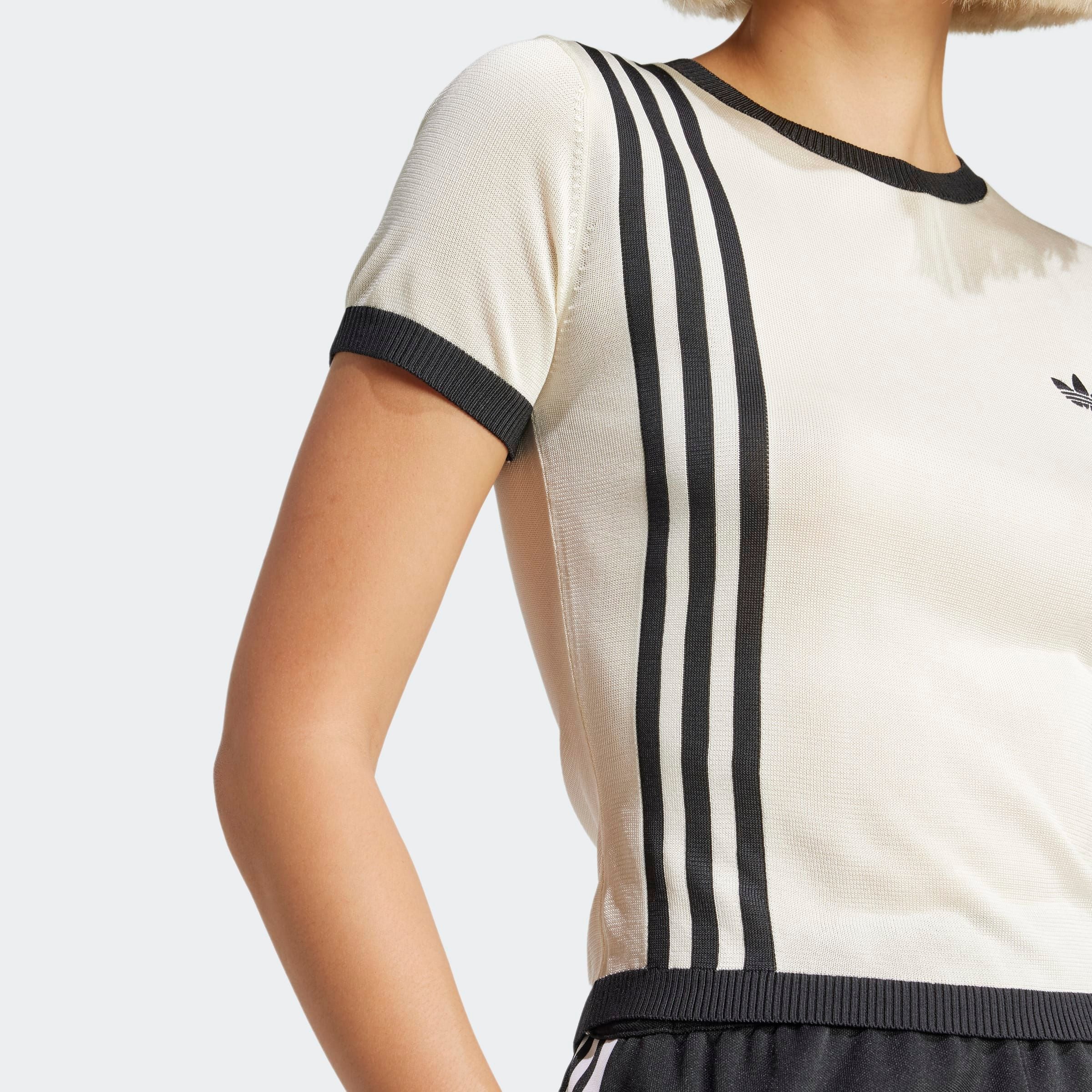 adidas Originals T-Shirt »KNITTED 3S TEE«