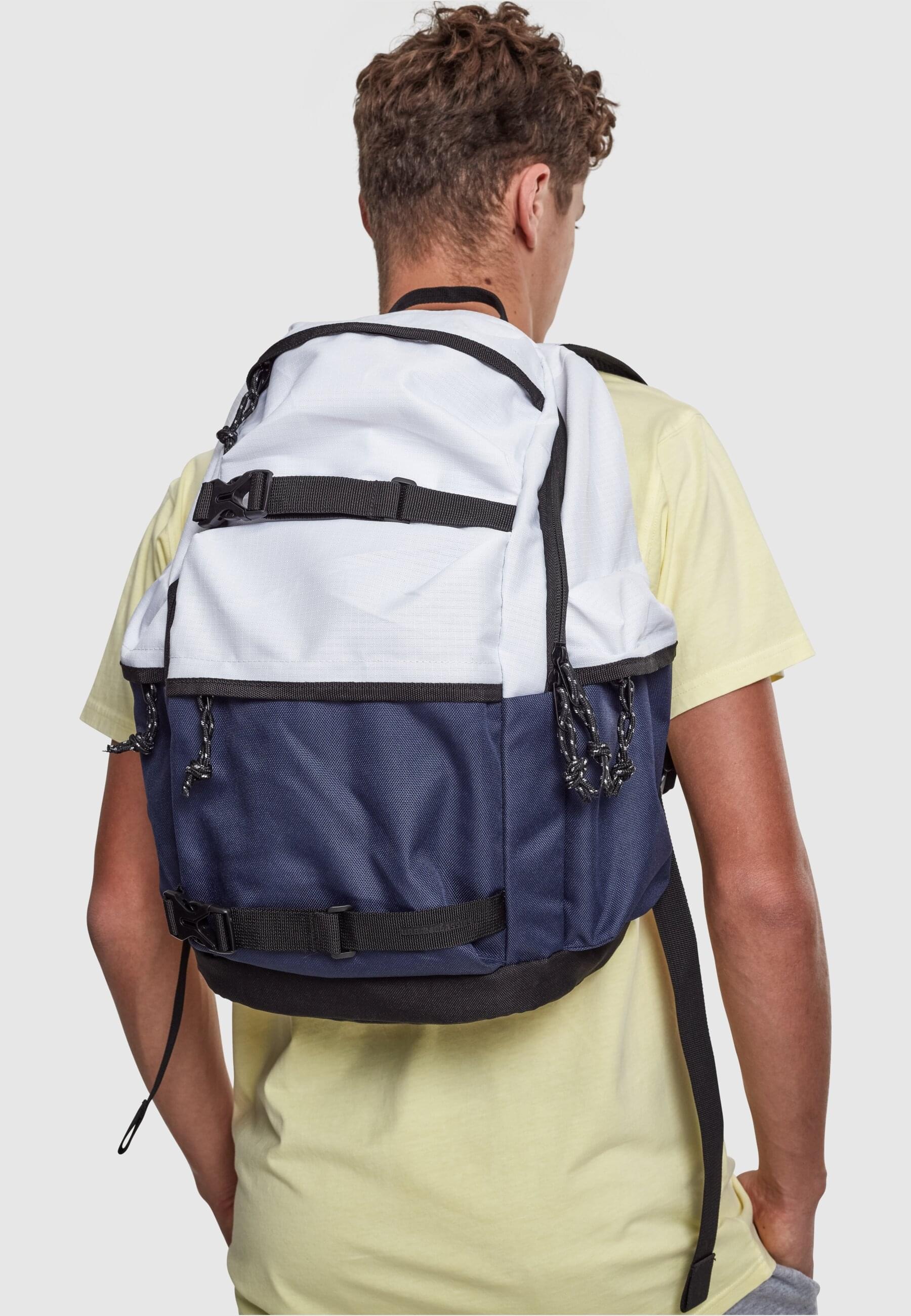 URBAN CLASSICS Rucksack »Urban Classics Unisex Backpack Colourblocking«
