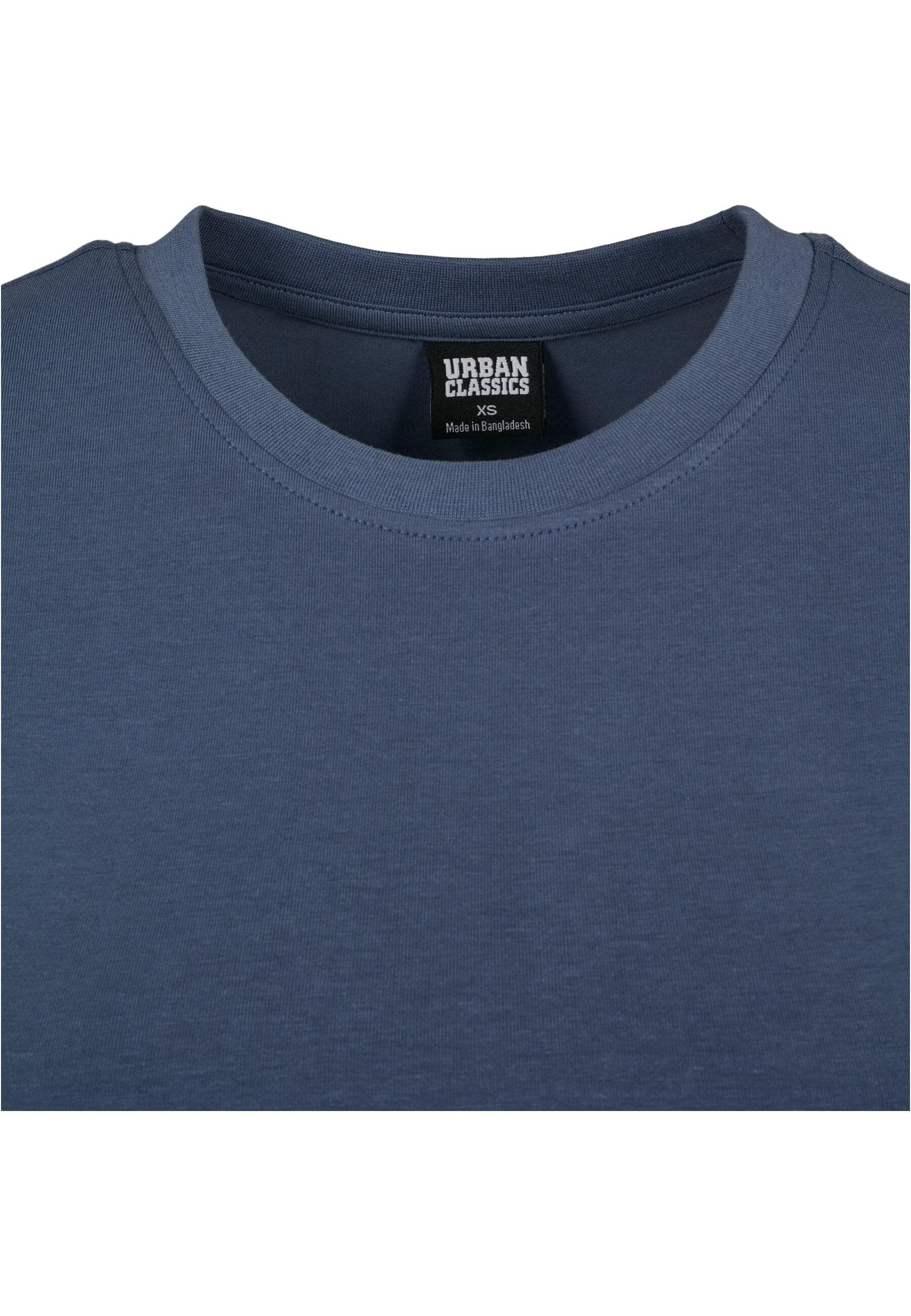 URBAN CLASSICS T-Shirt »Urban Classics Damen Ladies Stretch Jersey Cropped Tee«, (1 tlg.)