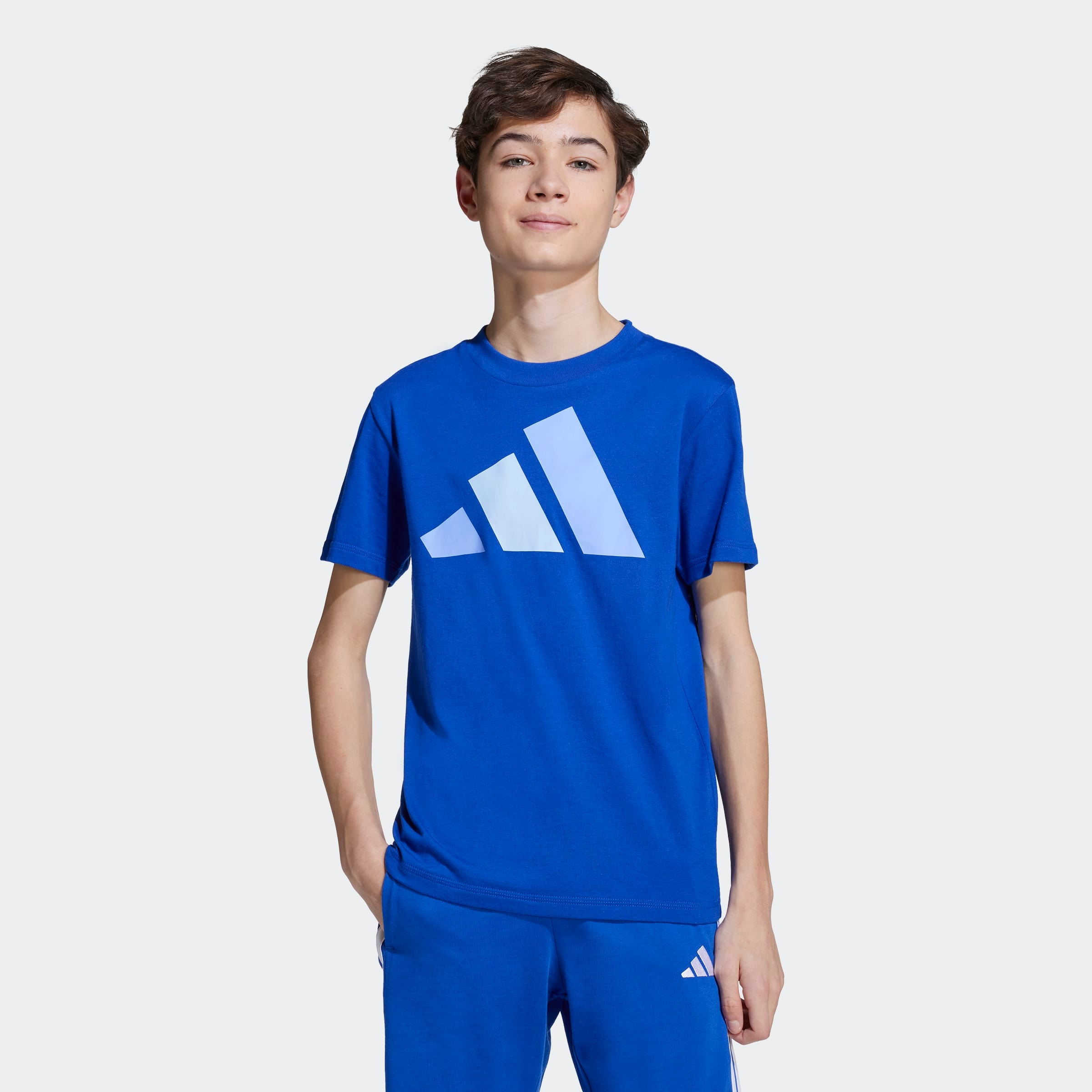 adidas Sportswear T-Shirt "J BL TEE 160" für Kinder und Teens, mit Rundhalsausschnitt, aus 100 % Baumwolle