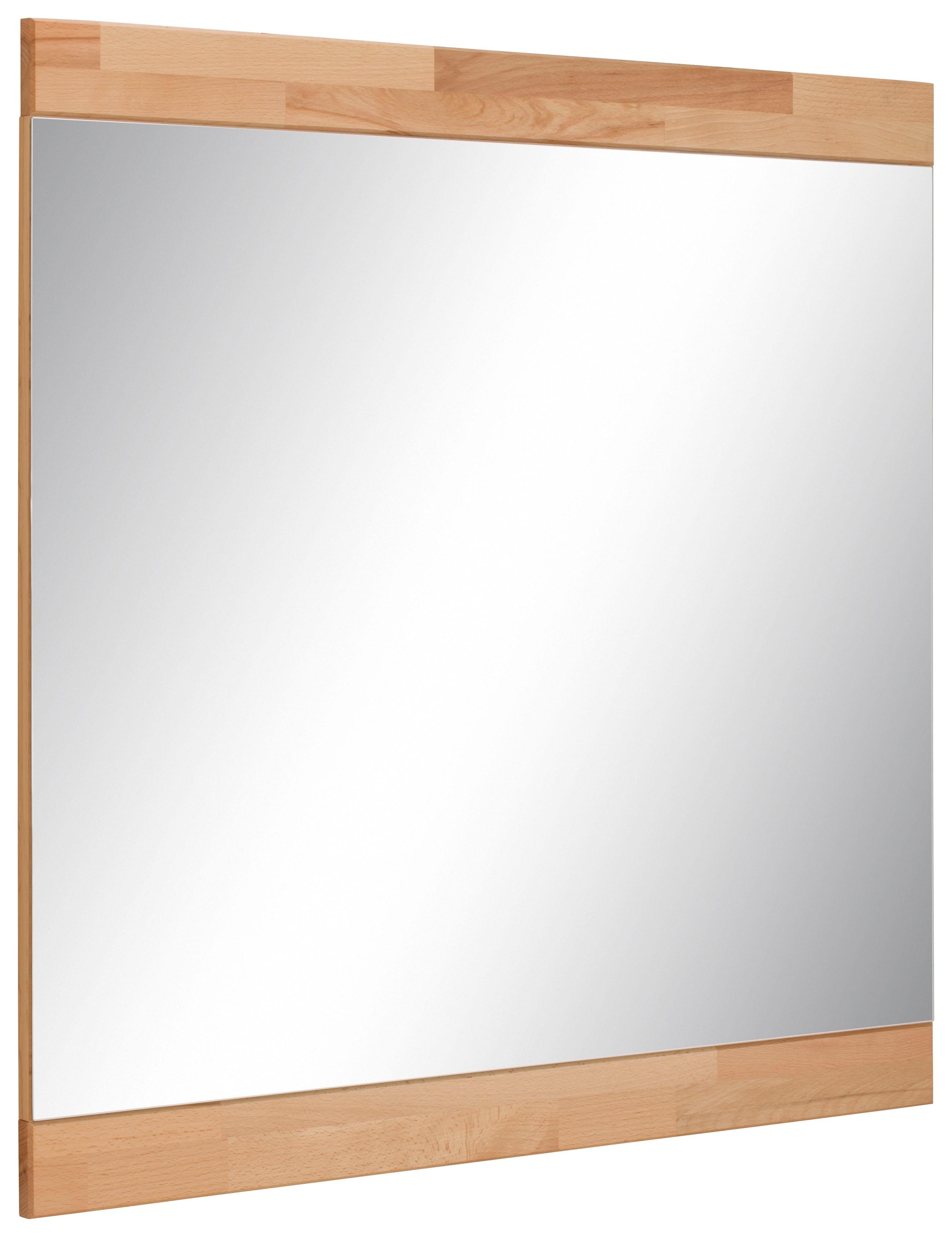 Spiegel "Toronto", B/H/T: 80cm x 80cm x 2cm, braun, VOGL MÖBELFABRIK, Flur, Spiegel