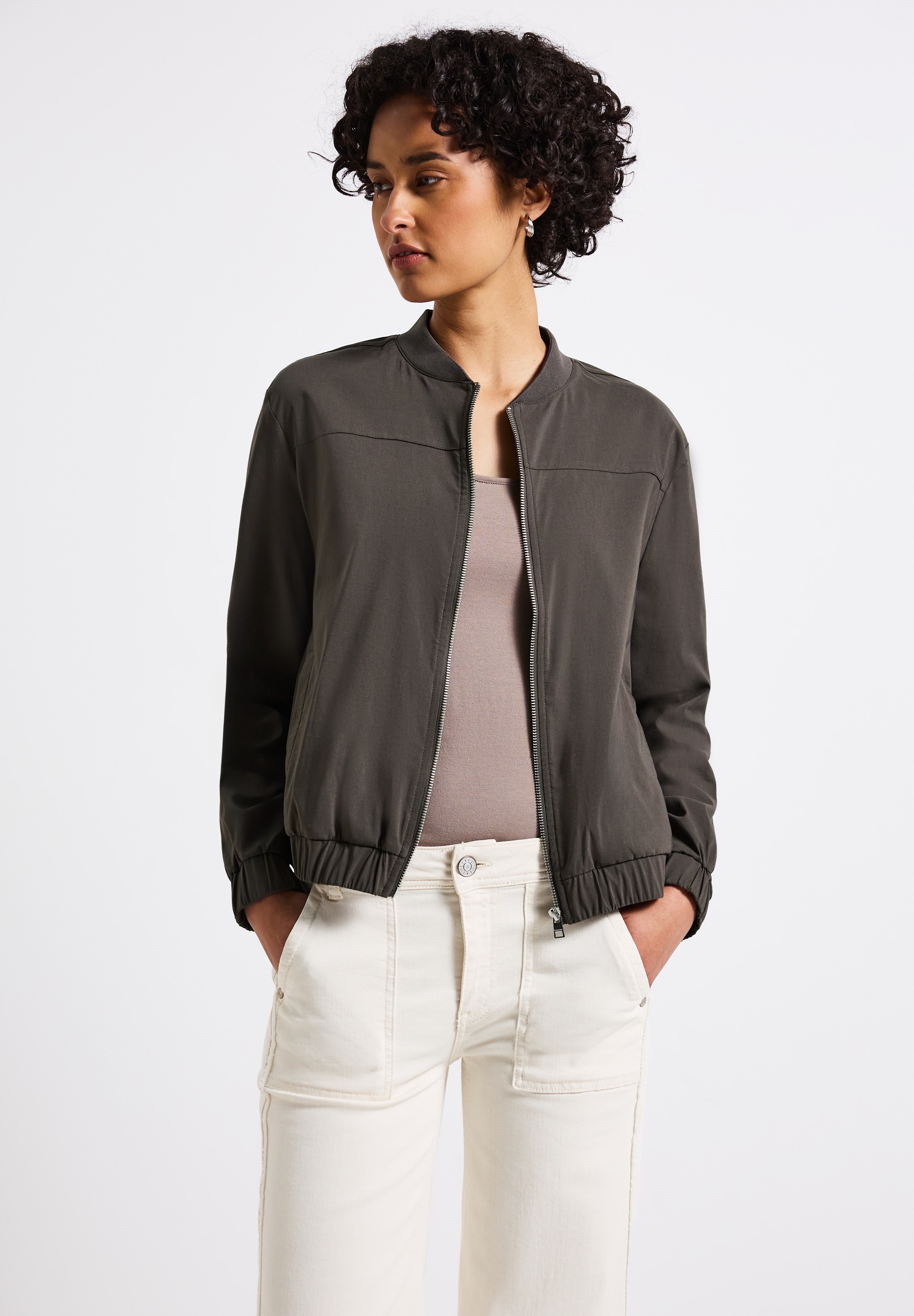STREET ONE Jackenblazer, mit elastischem Bund günstig online kaufen