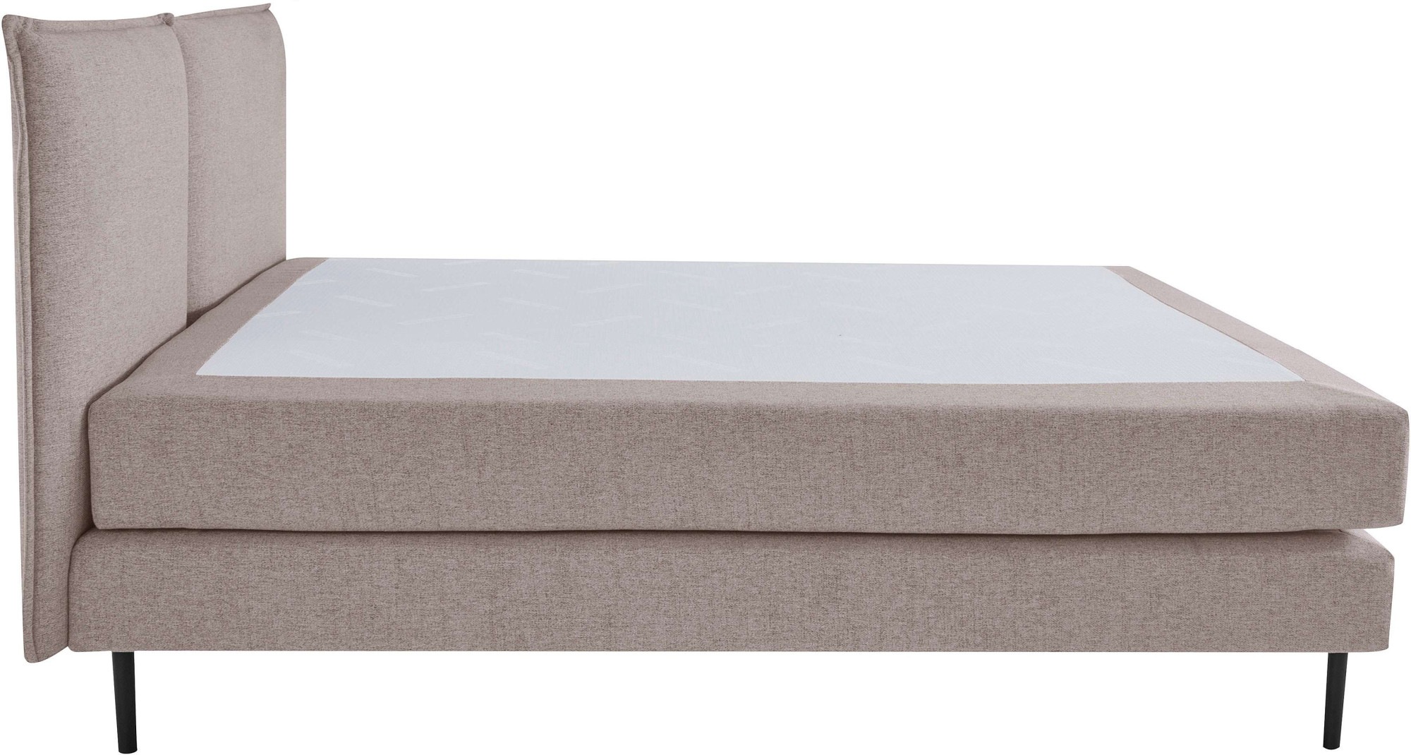 LeGer Home by Lena Gercke Bett »ERIK Boxbett mit Bonnell-/Taschen-Federkernmatratze, Breite 160/180cm« wahlweise Härtegrad der Matratze H2/H3/H4, Polsterbett mit/ohne Topper
