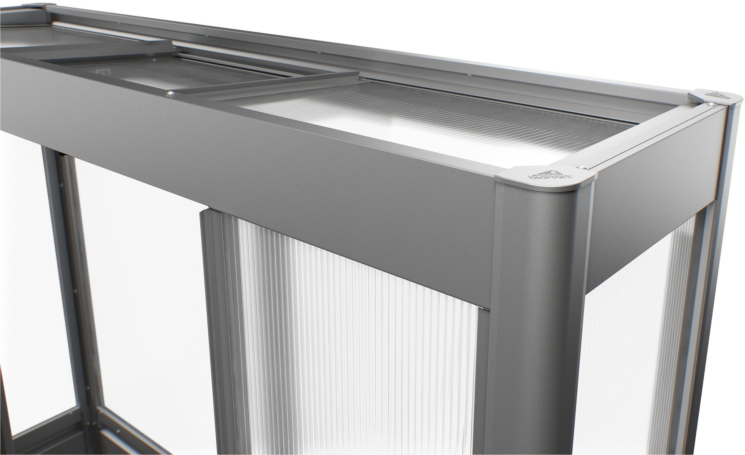 Biohort Gewächshaus »Florentina Gr. 2x1 MAXI, verschiedene Farben« Kompaktes Gewächshaus für hochwachsende Pflanzen