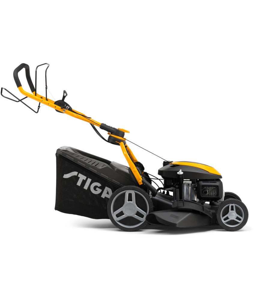STIGA GARDEN Benzinrasenmäher »Combi 753 V«, Mulchfunktion, HONDA-Motor, Radantrieb