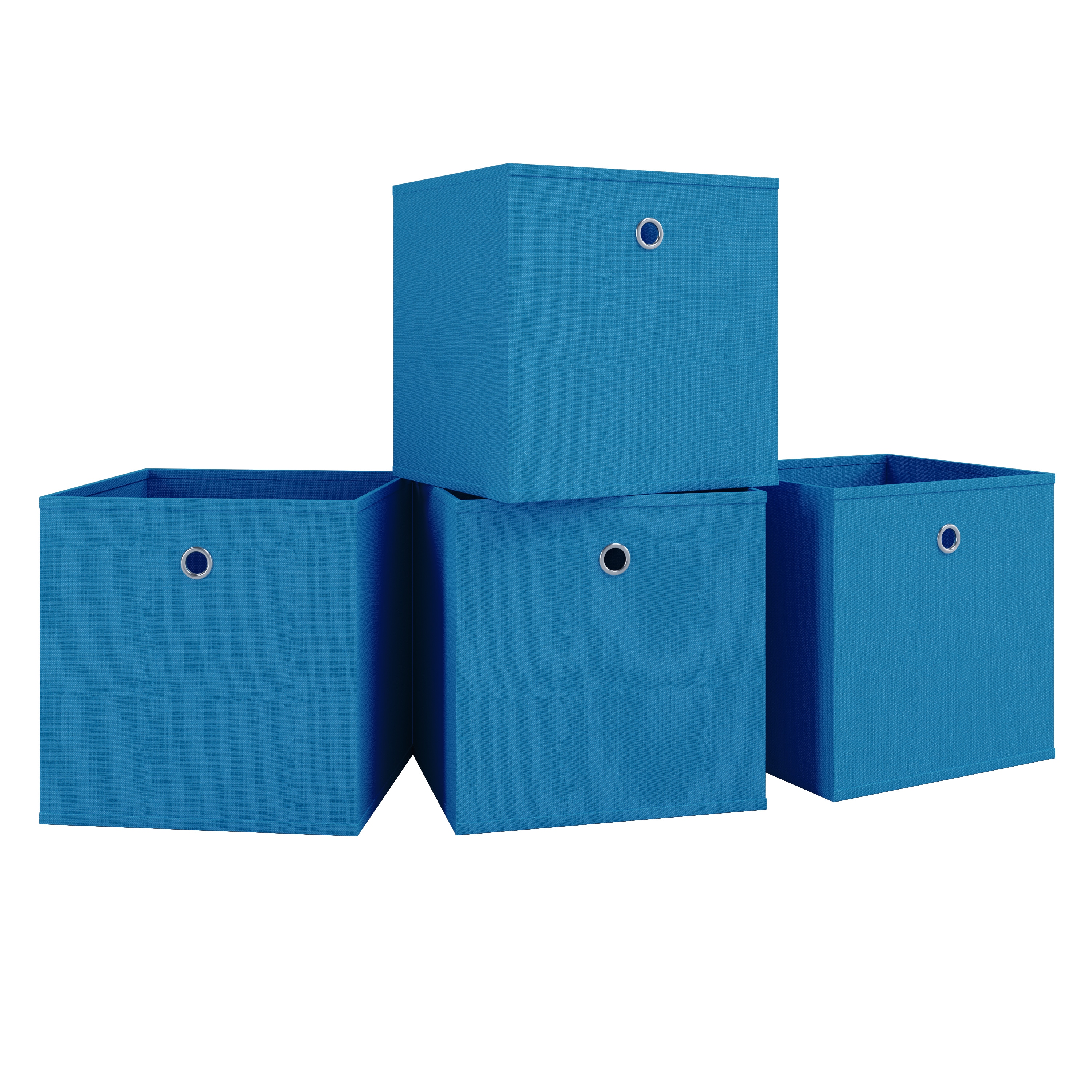 VCM Faltbox "4er Set Faltbox Klappbox Aufbewahrungsbox Boxas"