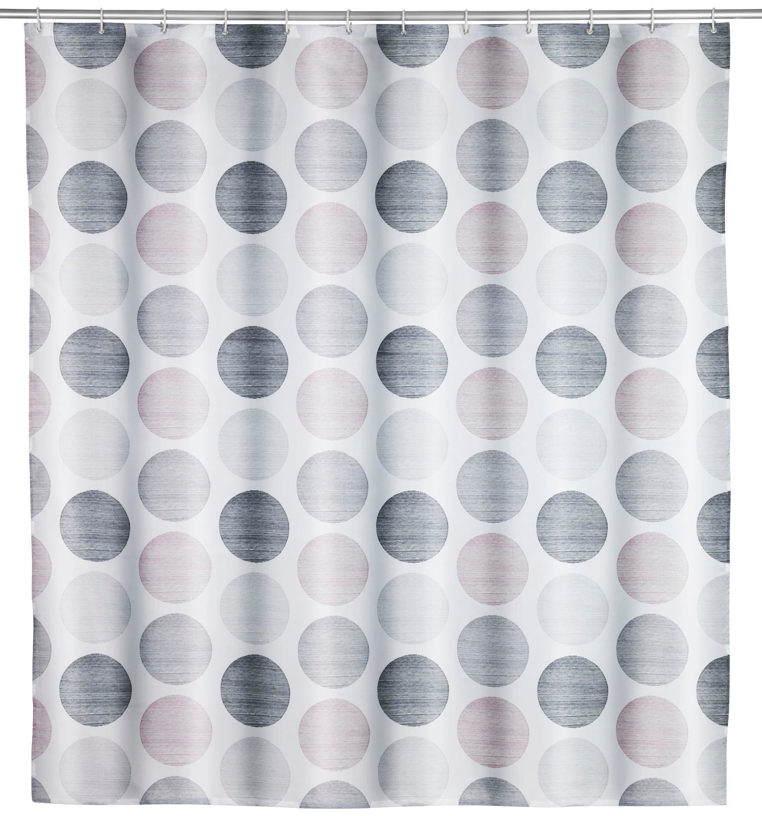 WENKO Duschvorhang "Pastell Dots" Breite 180 cm Höhe 200 cm günstig online kaufen