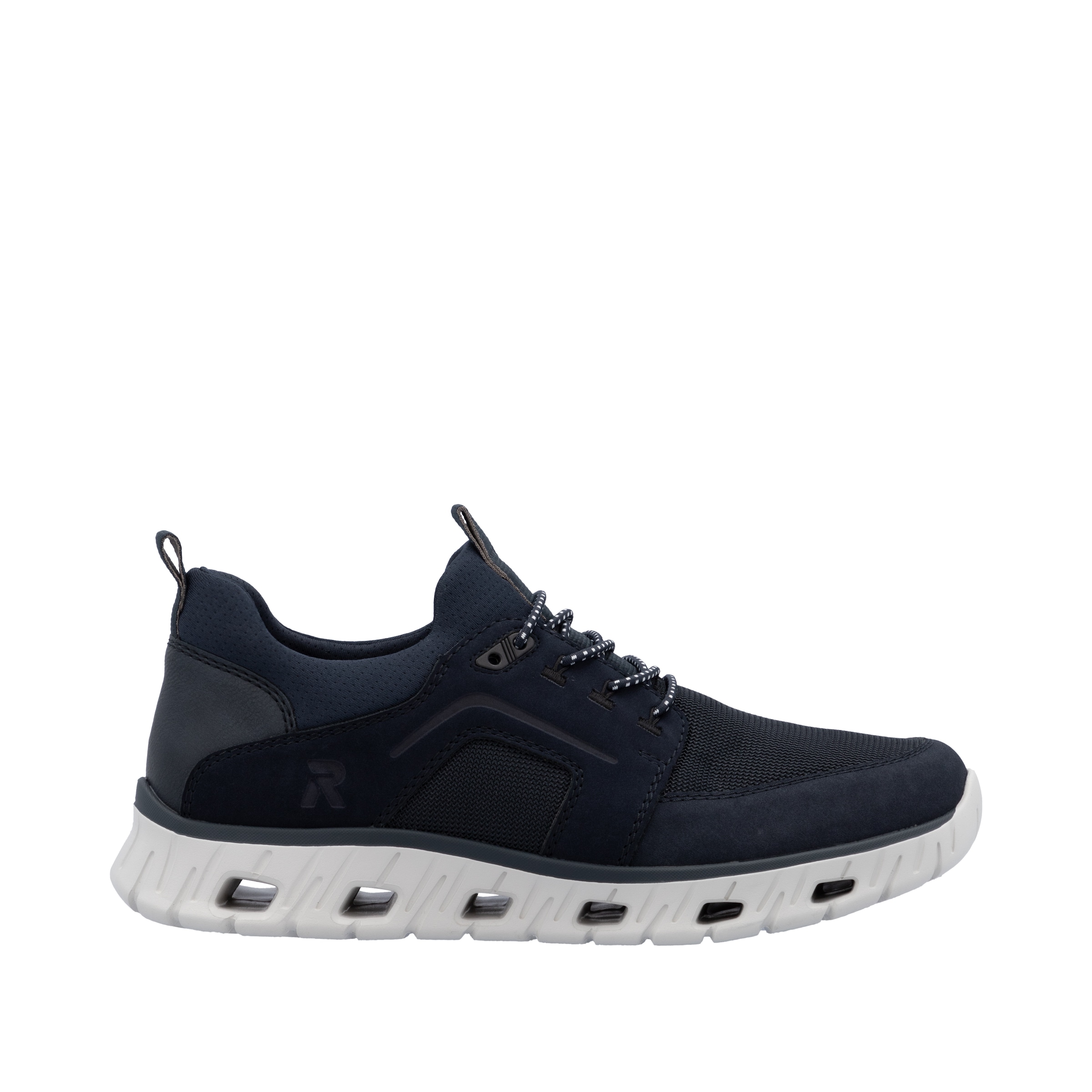 RIEKER Sport Slip-On Sneaker, Freizeitschuh, Halbschuh, Slipper mit Anziehlaschen