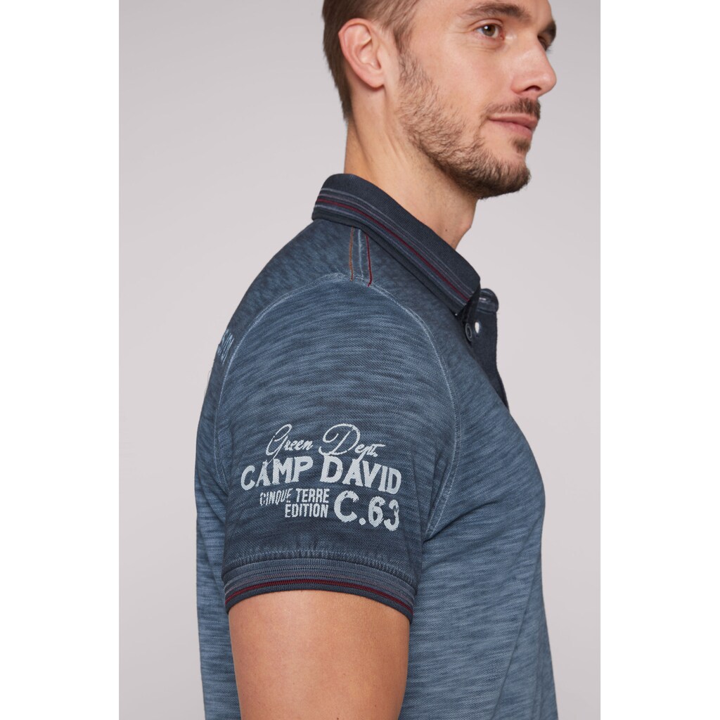 CAMP DAVID Poloshirt