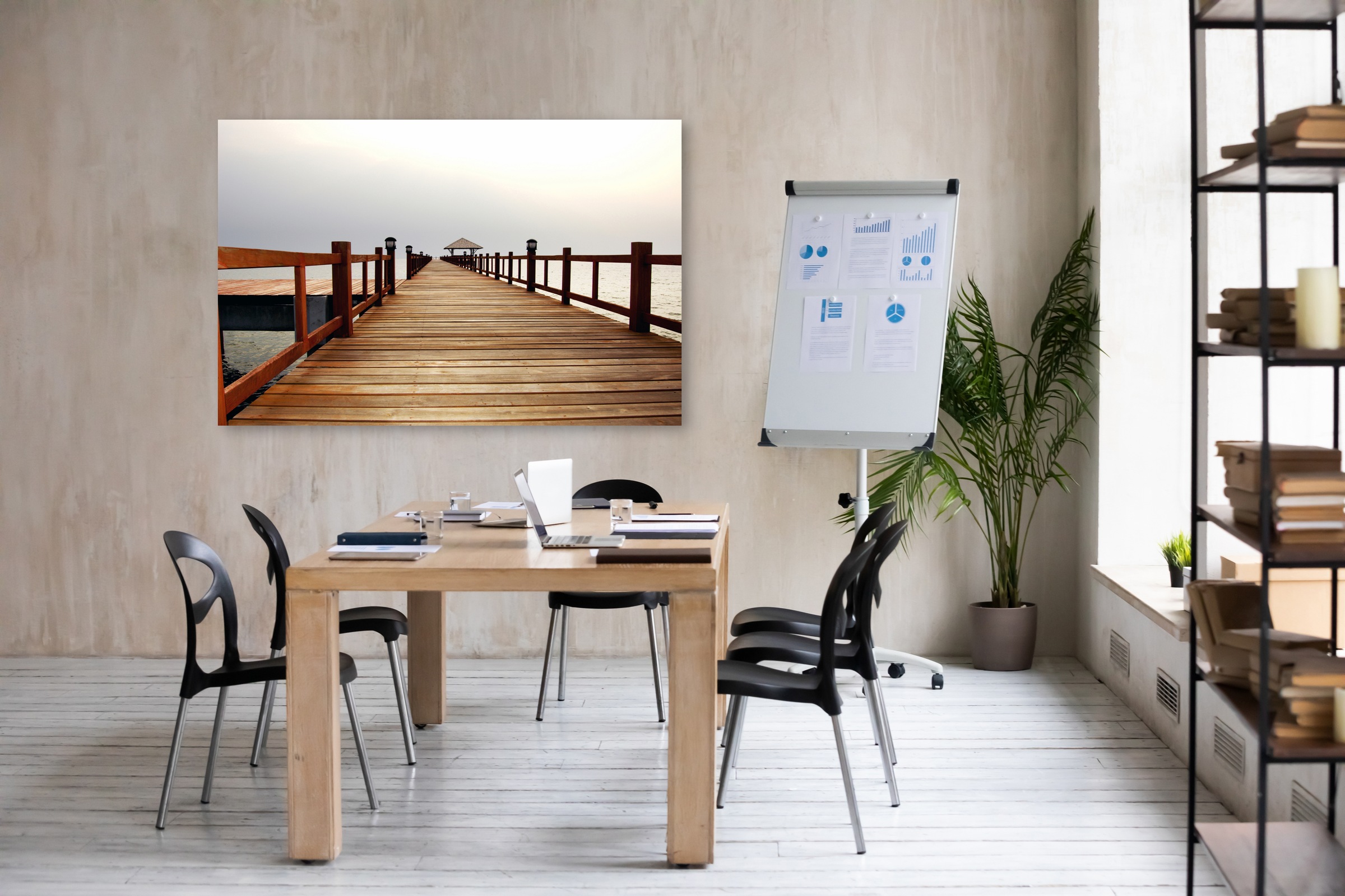 queence Leinwandbild "Bali" Asien  Bilder von Asien  Brücken  Landschaft  M günstig online kaufen