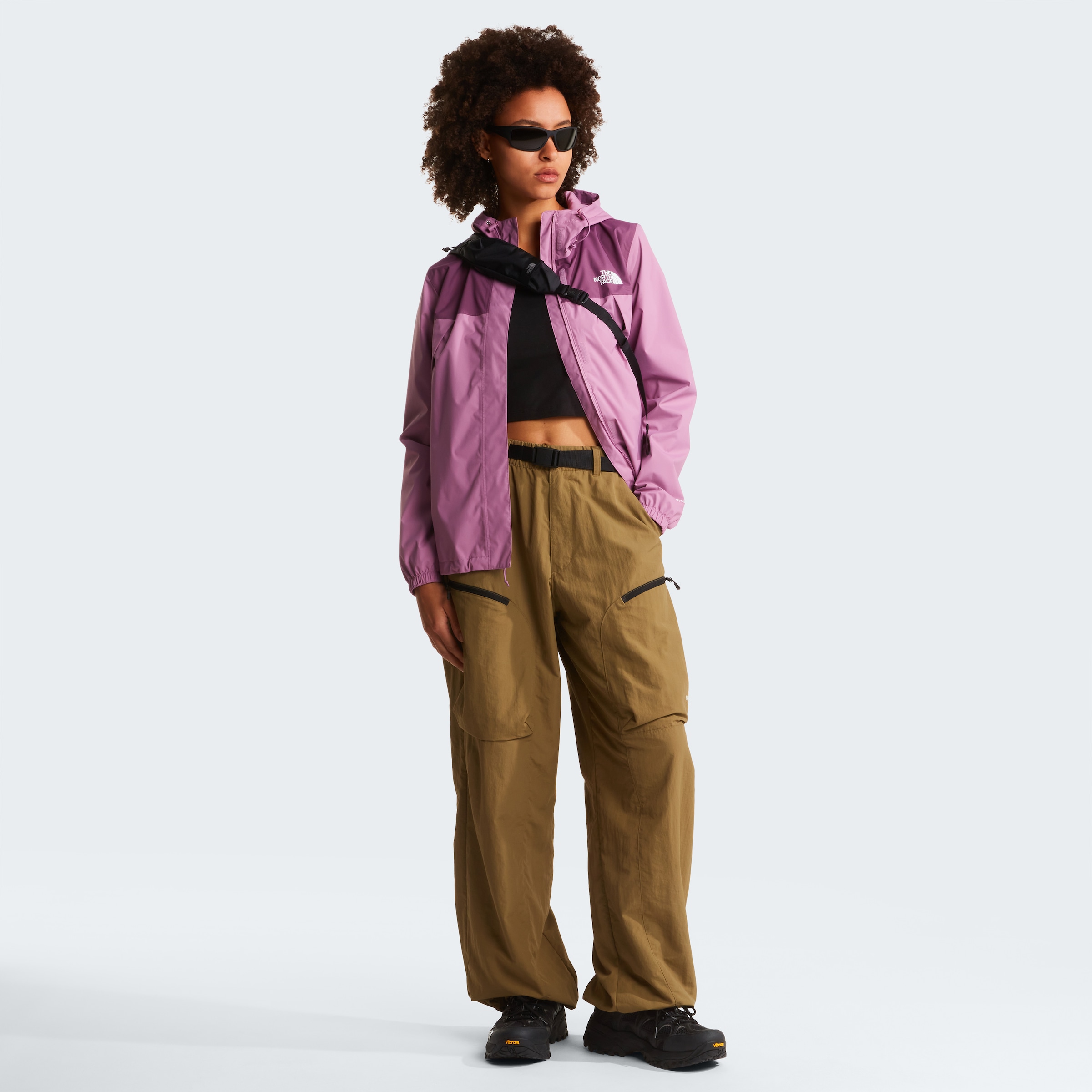 The North Face »W ANTORA RAIN JACKET« wasserdichtes DryVent™-Außenmaterial, winddicht