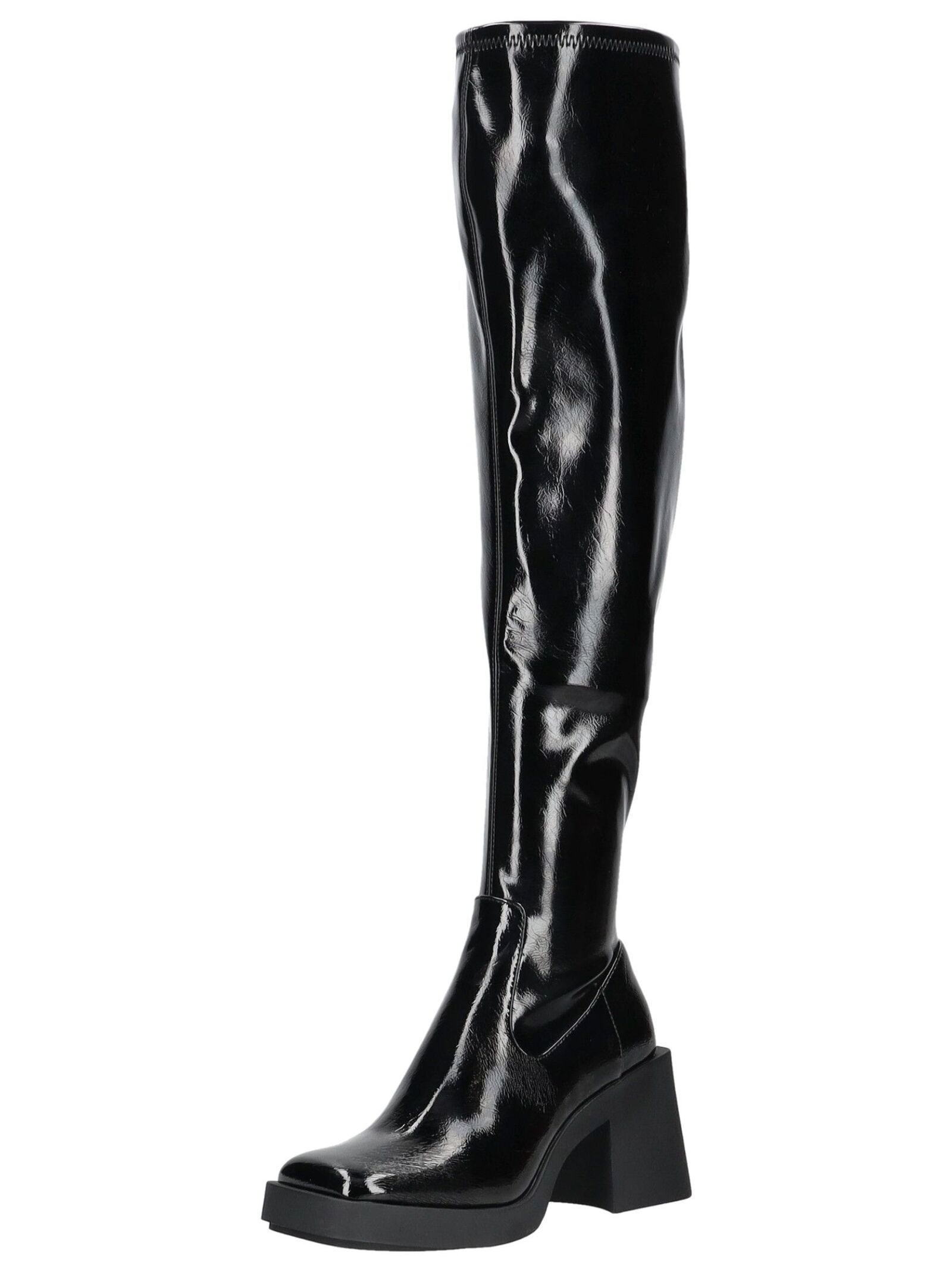 STEVE MADDEN Overkneestiefel "STEVE MADDEN Stiefel Lederimitat" günstig online kaufen
