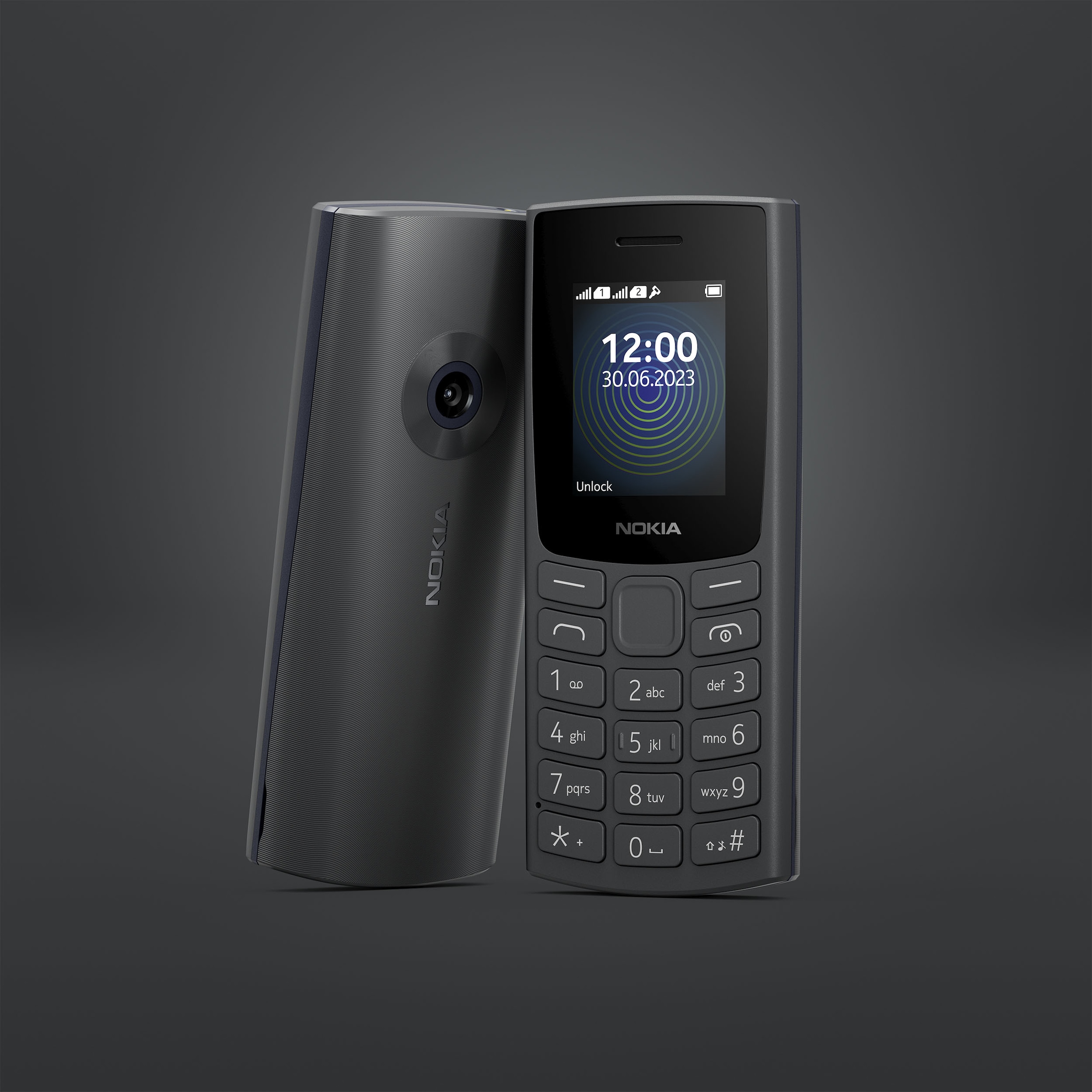 Nokia Handy »110 2G (2023)«, Charcoal