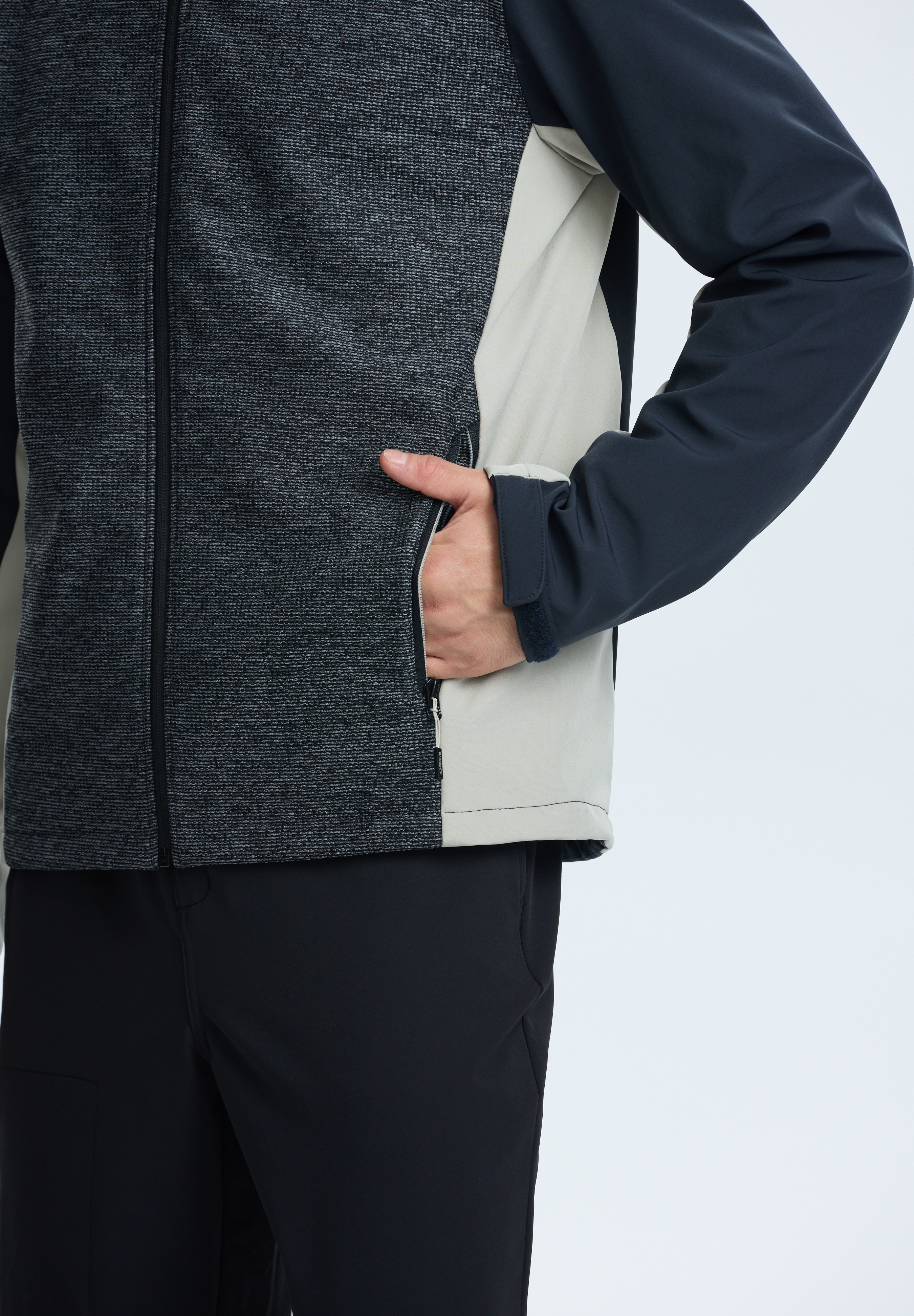 Thumbnail - Icepeak Softshelljacke "BEEDEVILLE" für sportliche Aktivitäten, wasserabweisend, atmungsaktiv