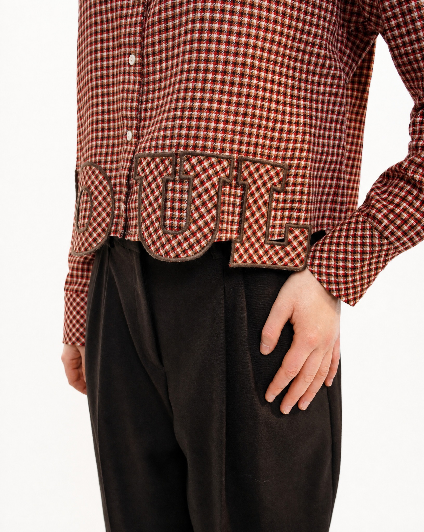 Smith & Soul Langarmbluse in moderner Boxy-Form