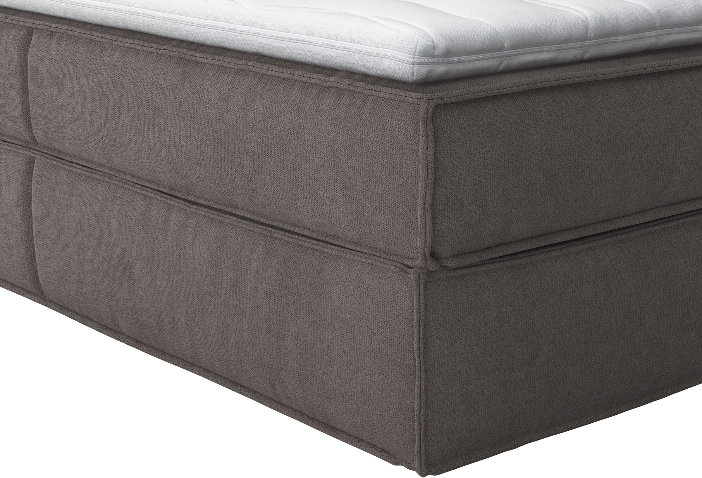 Home affaire Boxspringbett »Milano«, Boxbett inkl. Topper, 2 Matratzen, Härtegrade H2, H3 und H4 wählbar
