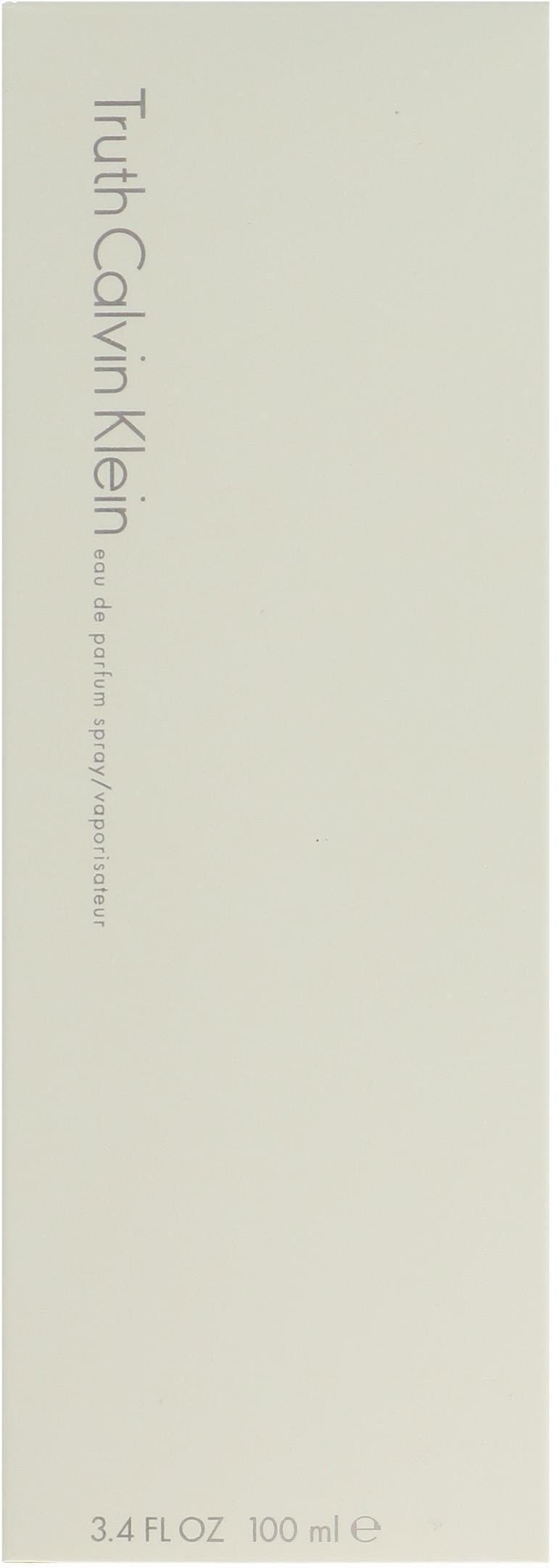 Calvin Klein Eau de Parfum »Truth Women«, Orientalisch-holziger Duft mit Bergamotte, Pfingstrose und Vanille.