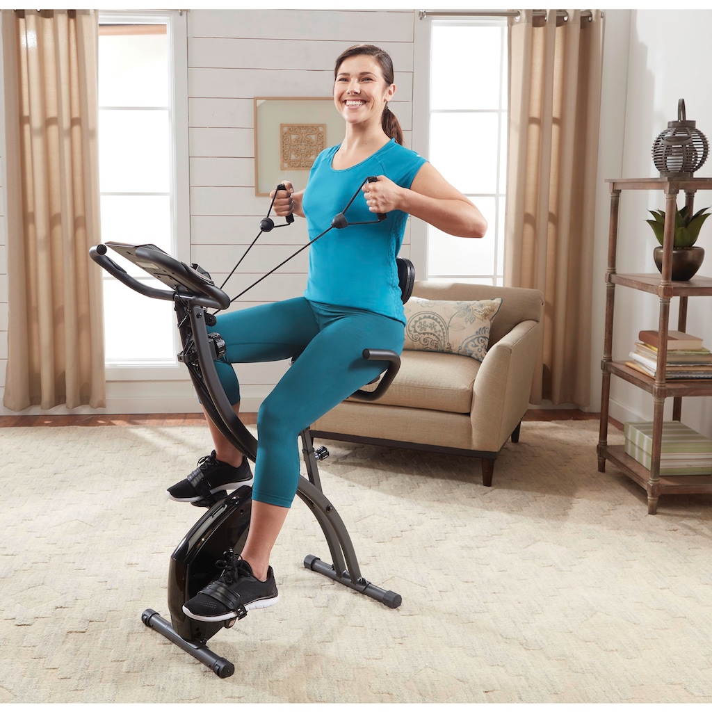 MediaShop Heimtrainer »Slim Cycle«, das Original aus dem TV, inkl. 2 Widerstandsbänder