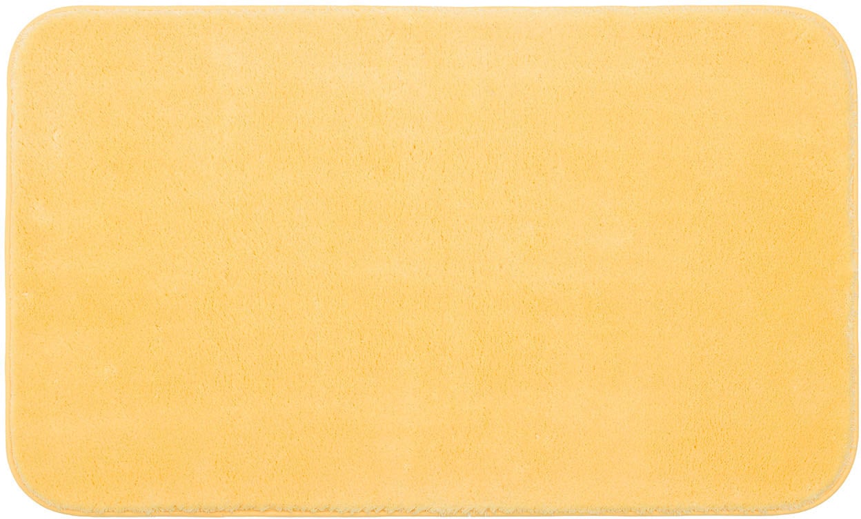 Gözze Badematte »Rio Premium« Höhe 18 mm rutschhemmend beschichtet fußbodenheizungsgeeignet | schnell trocknend Badteppich, Uni Farben, waschbar, rechteckig & rund erhältlich