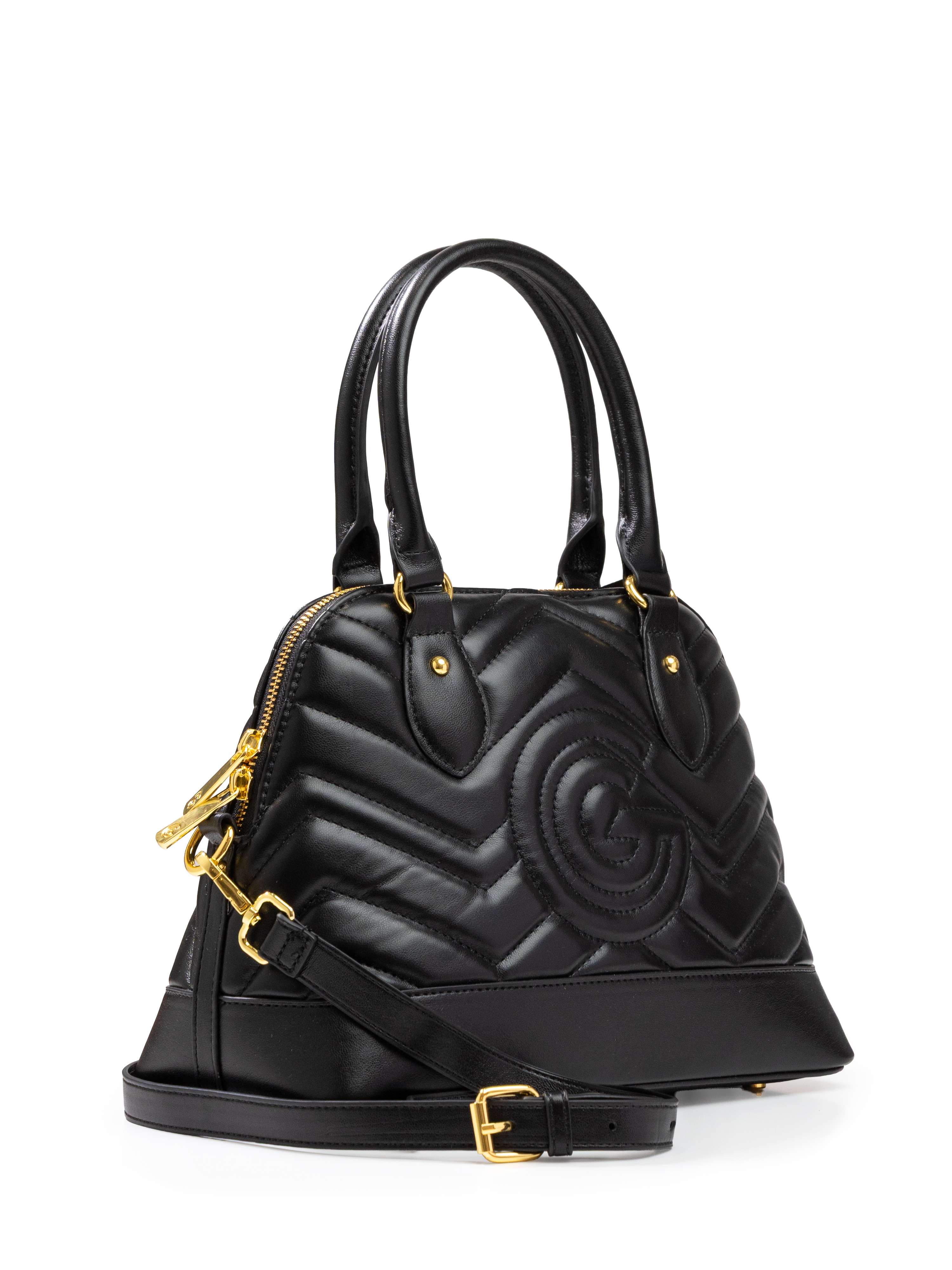 GABRIELLA G By Gabriella Gucci Handtasche "JACKIE" Damen Umhängetasche, Handtasche, Tragetasche mit Logoprägung